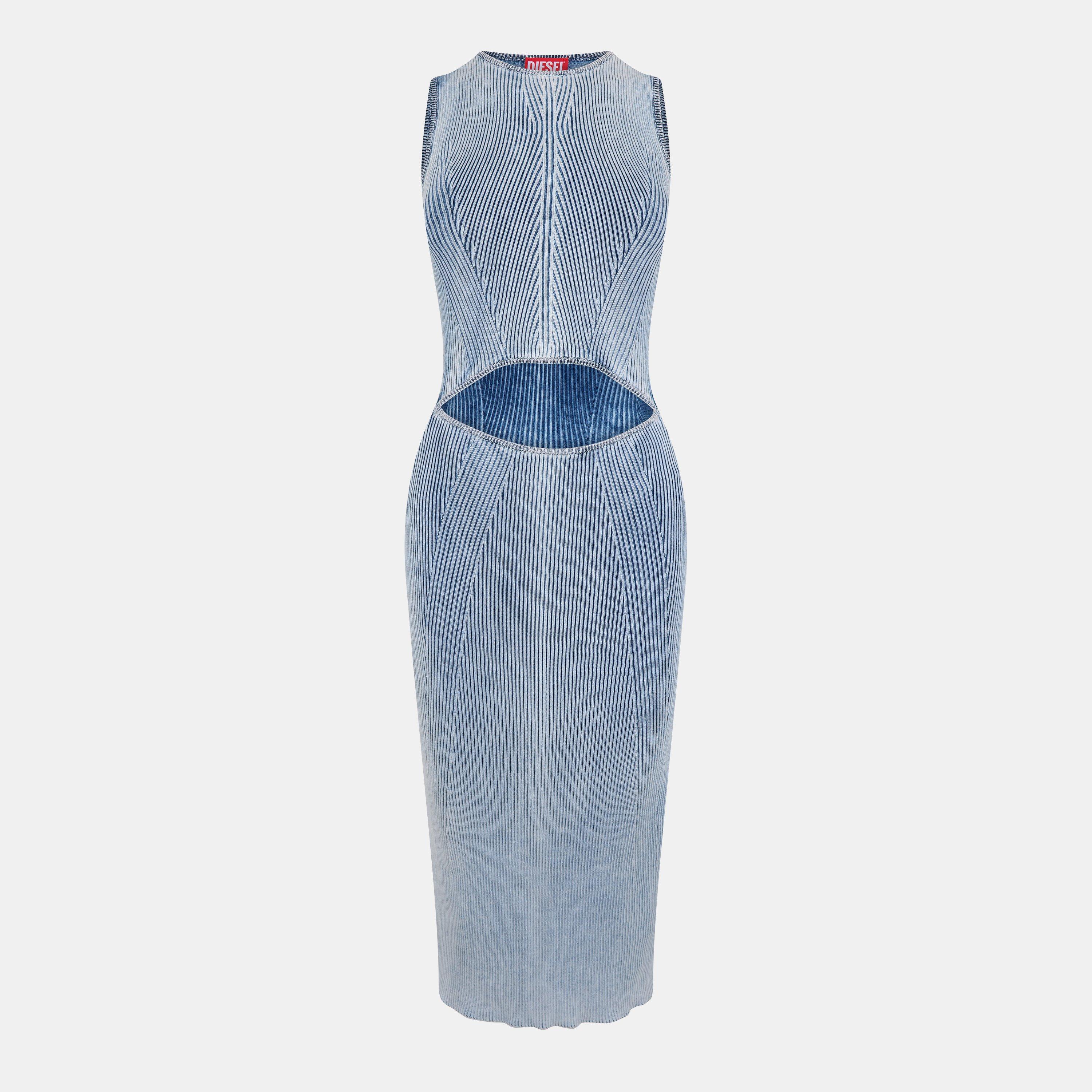 Diesel Women's Taryn Long Maxi Dress - Faded Denim - 12