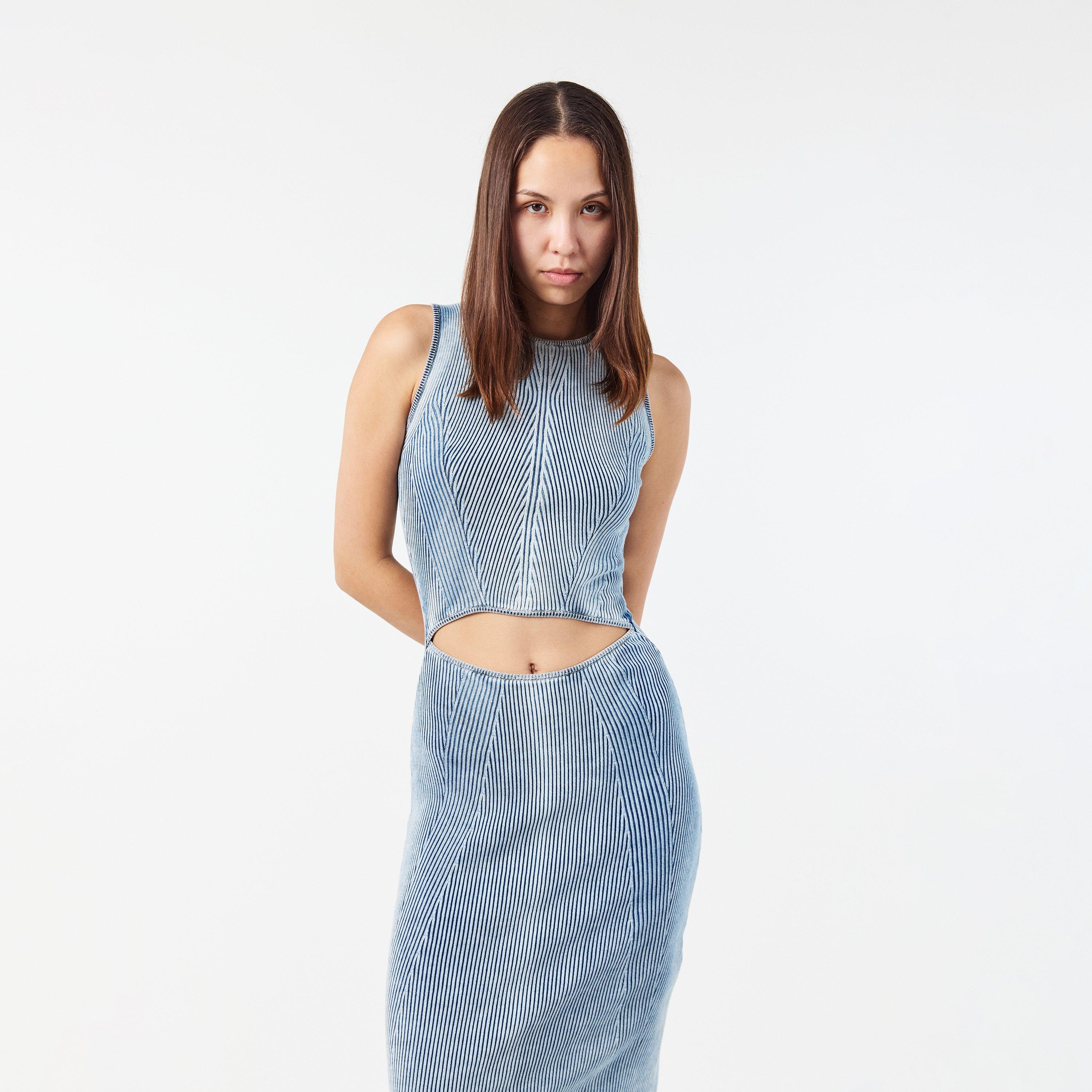 Faded Denim - Diesel - Women's Taryn Maxi Dress - 3