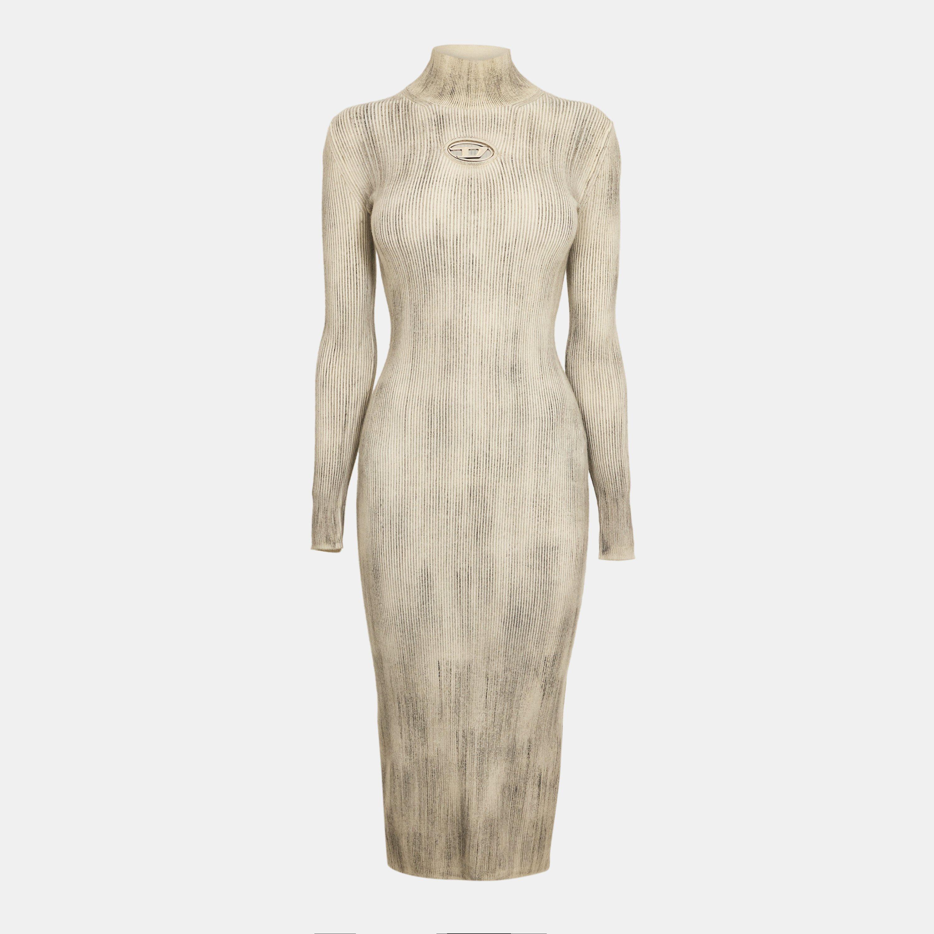 Brushed Nickel - Diesel - Women's Zary Maxi Dress - 1