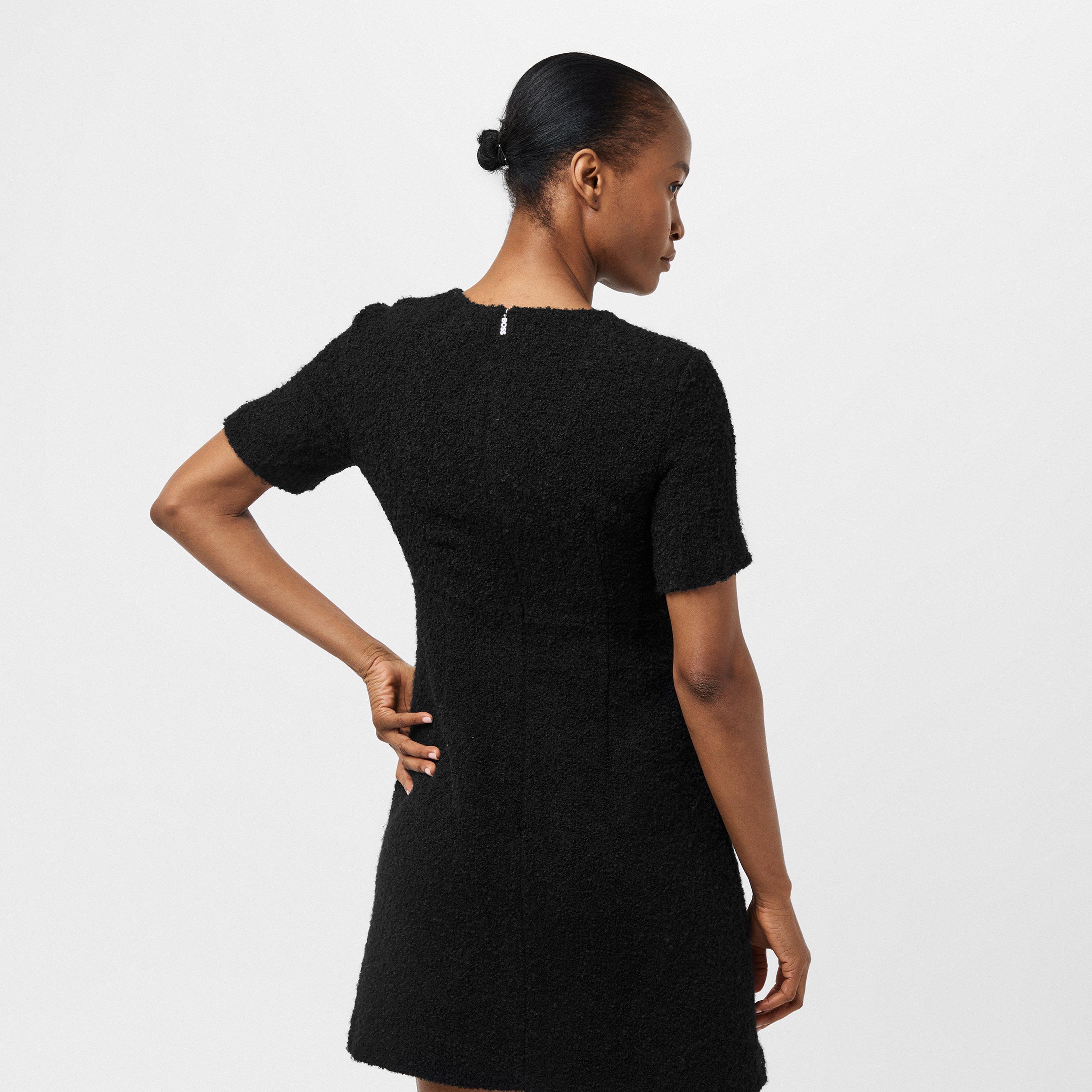 Black - Boss - Women's Docanah Wrap Design Dress - 4