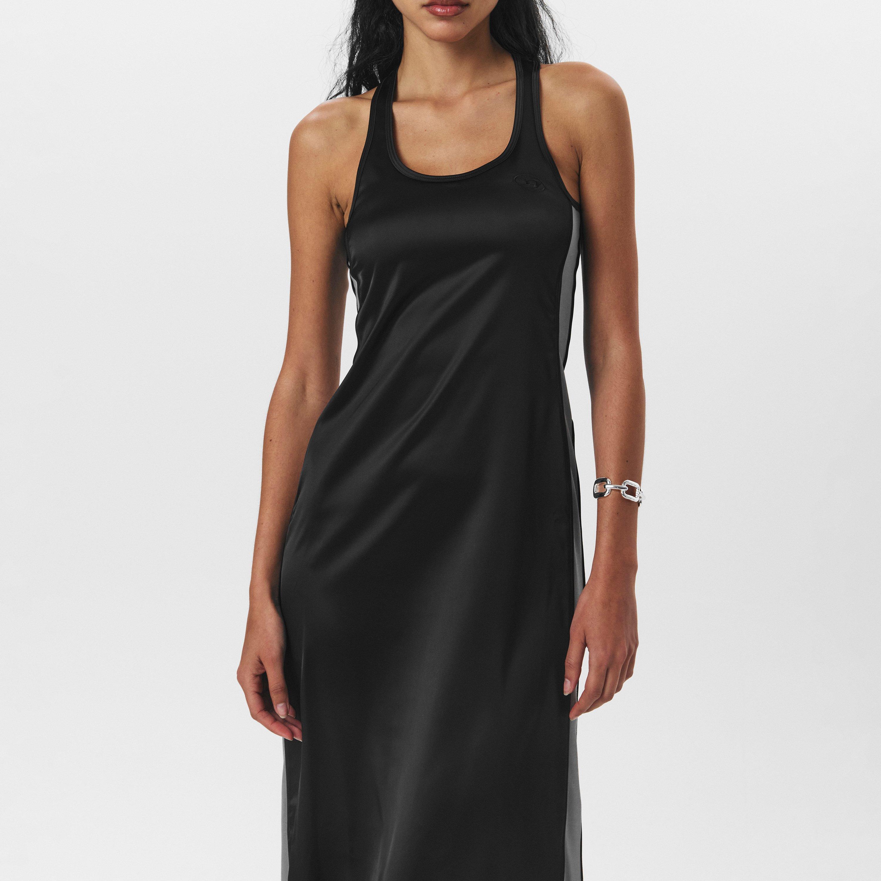 Black Black - Diesel - Women's Arlyn Long Maxi Dress - 3