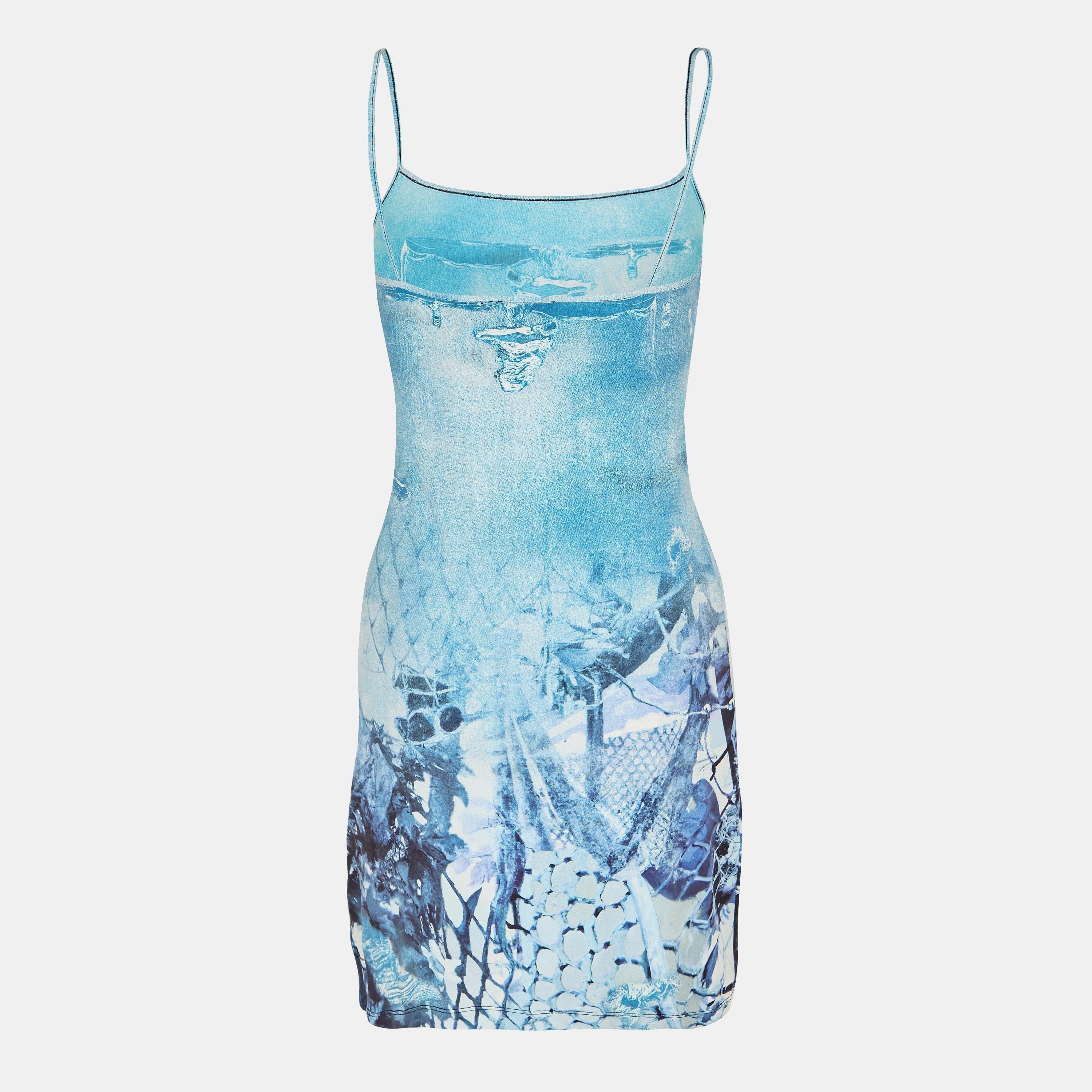 Blue Denim - Diesel - Women's D Hopyn Mini Dress - 2