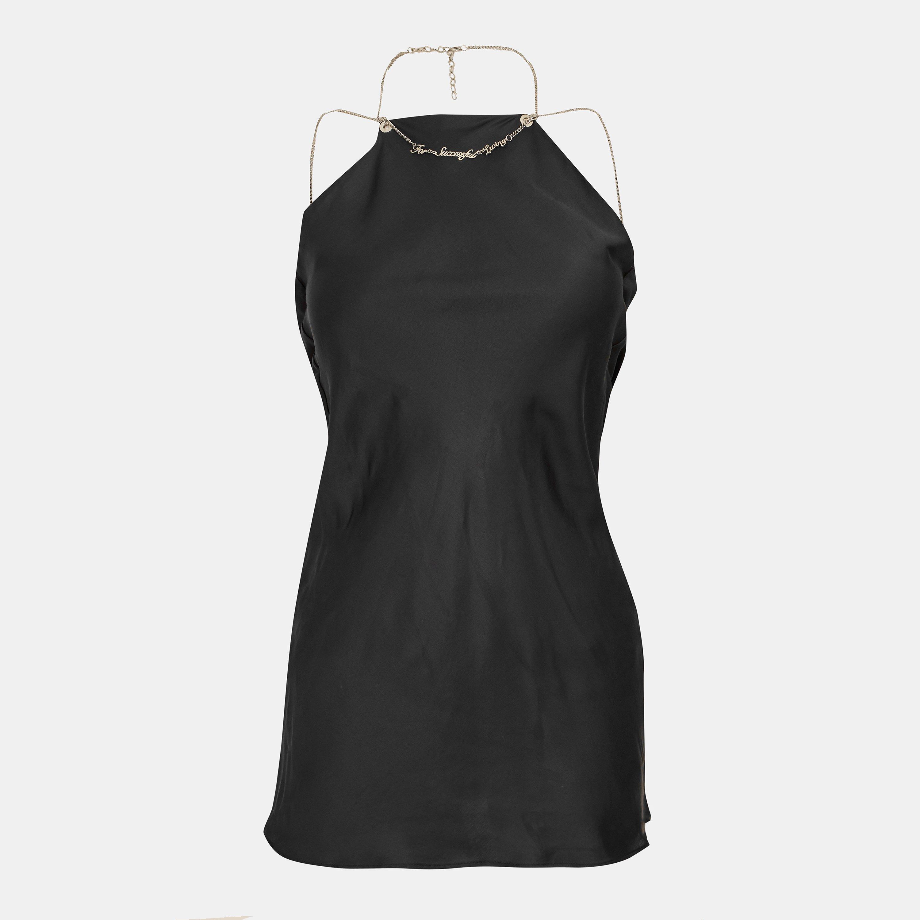 Black Black - Diesel - Women's Mini Dress - 1