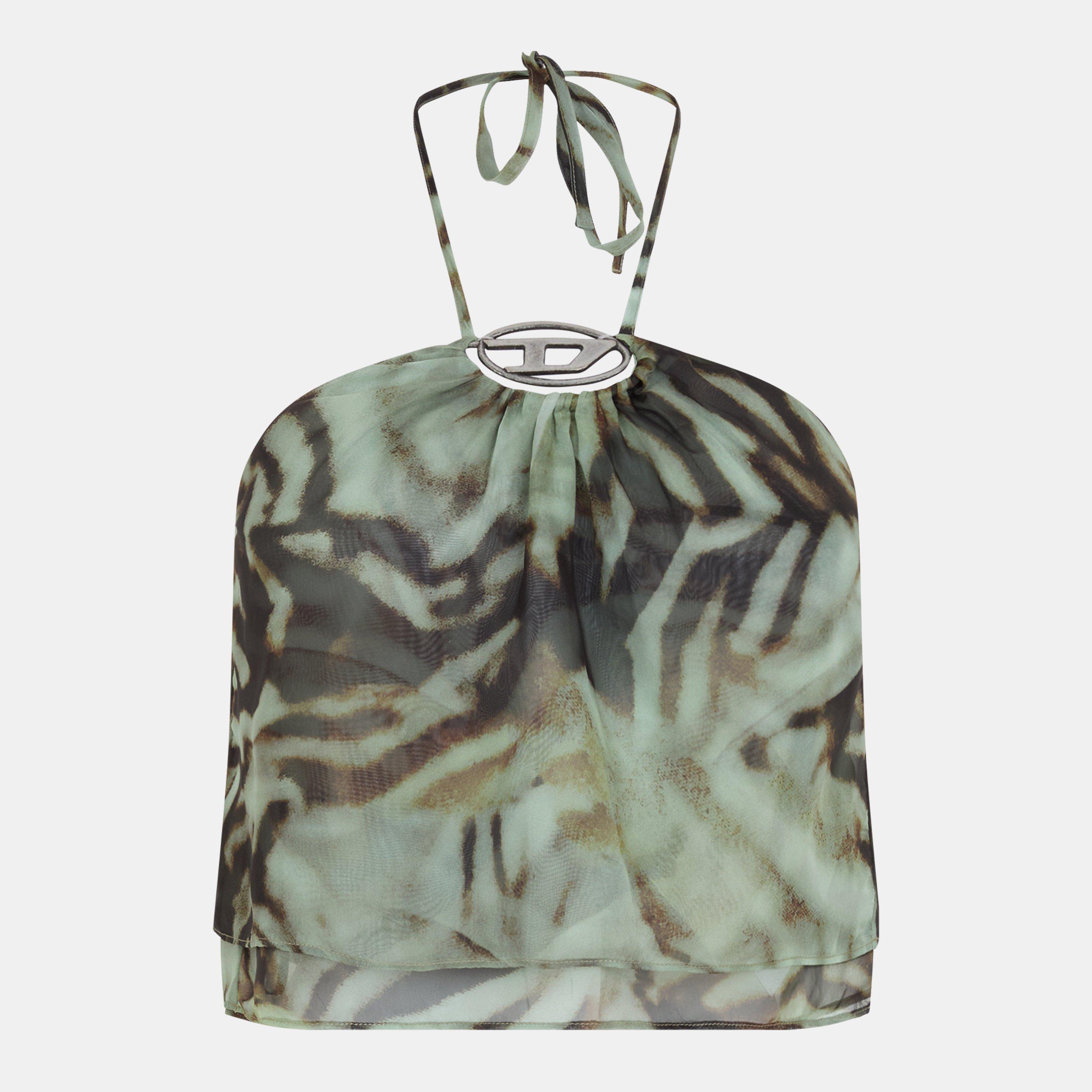 Multicolor - Diesel - Women's Wrap Top - 1