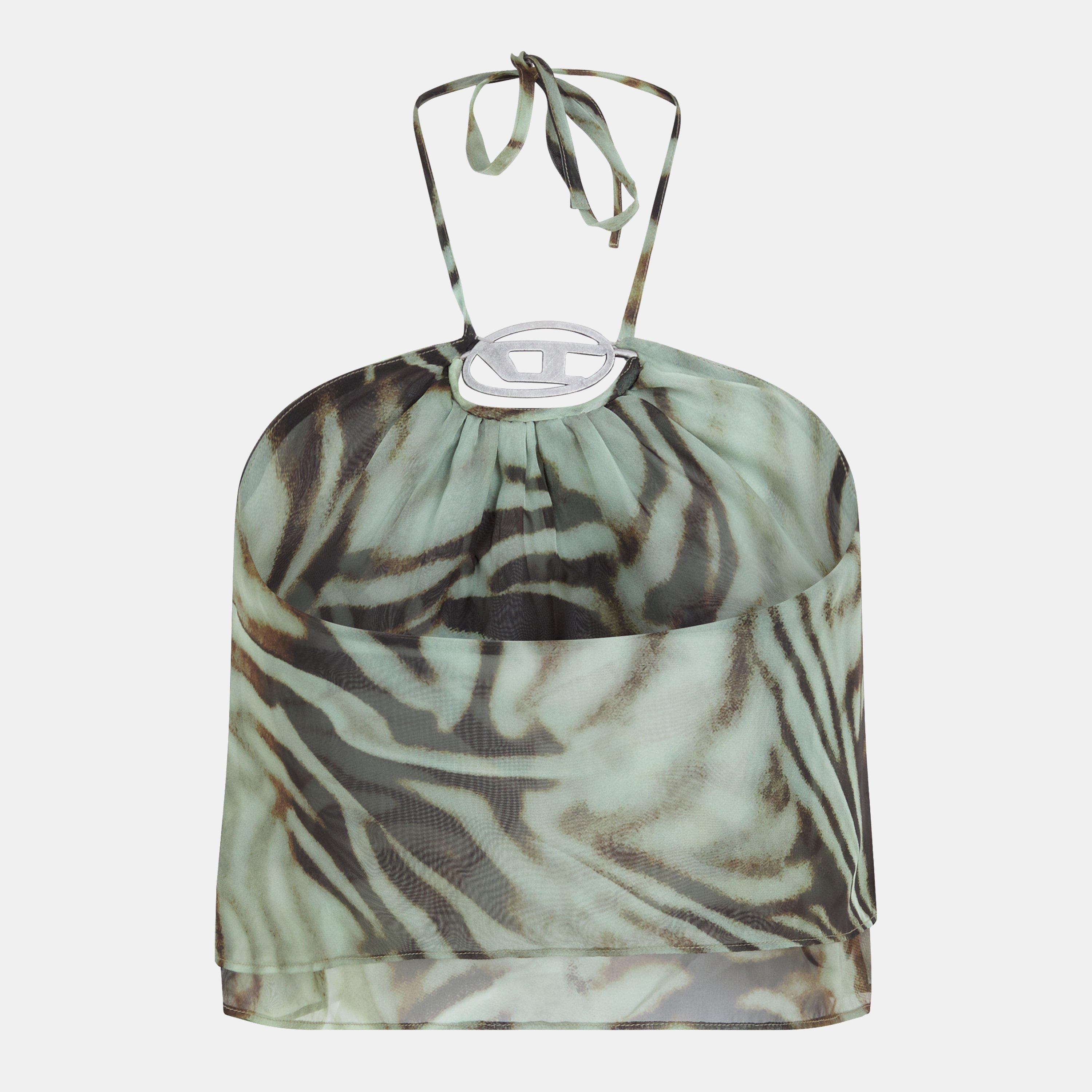 Multicolor - Diesel - Women's Wrap Top - 2