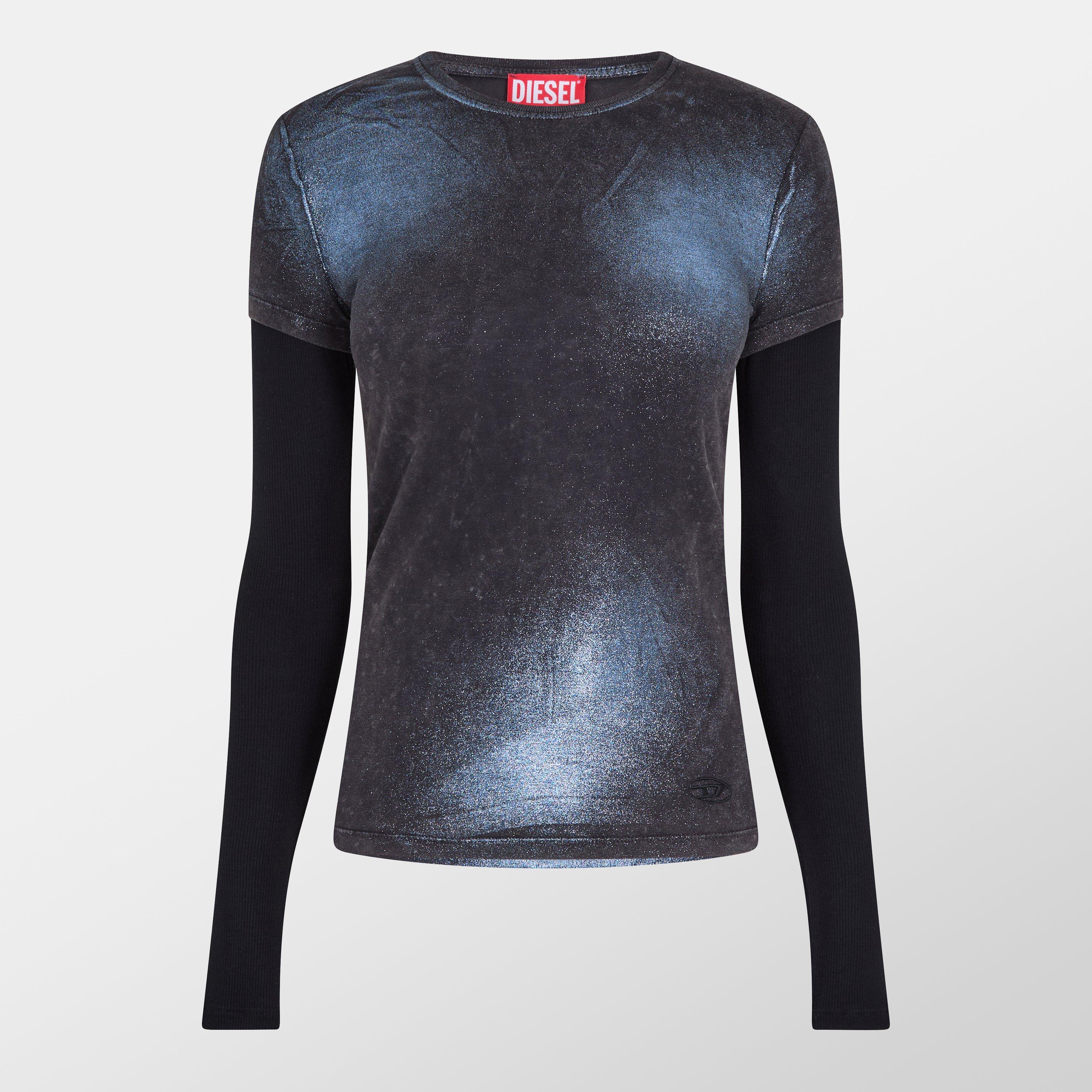 Black - Diesel - Women's Miwa Regular Fit T-Shirt - 1