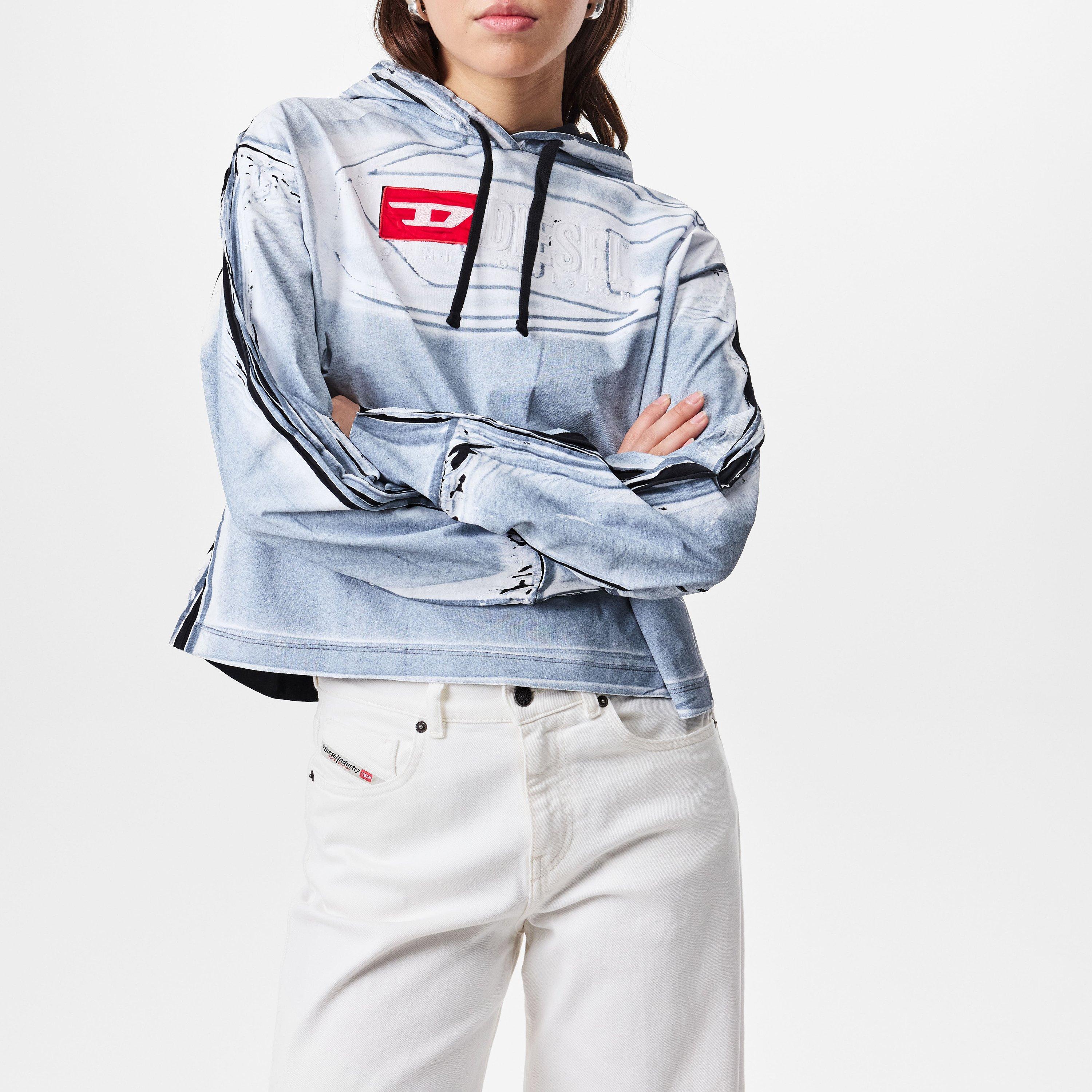 White - Diesel - Women's Regular Fit T-Shirt - 3