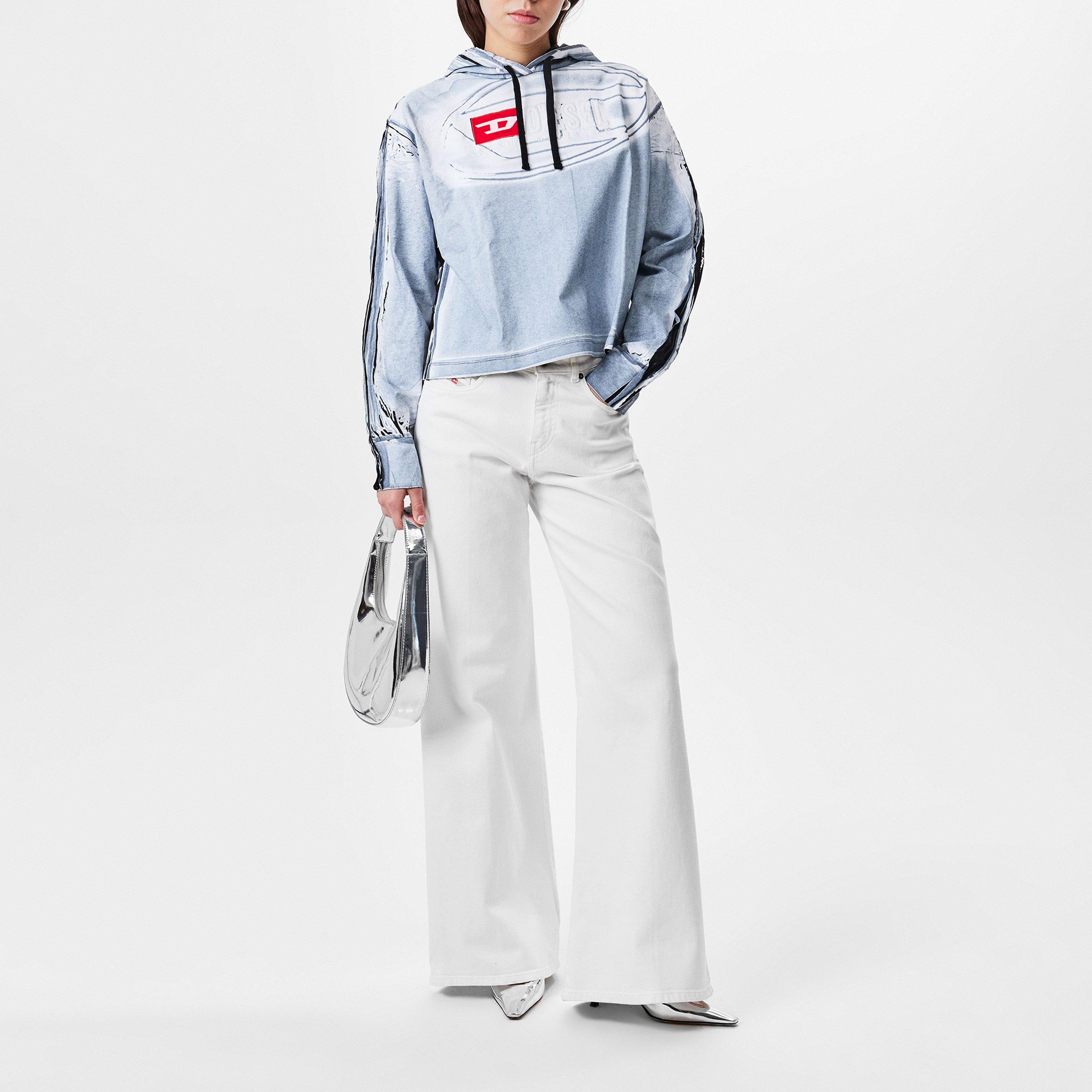 White - Diesel - Women's Regular Fit T-Shirt - 6