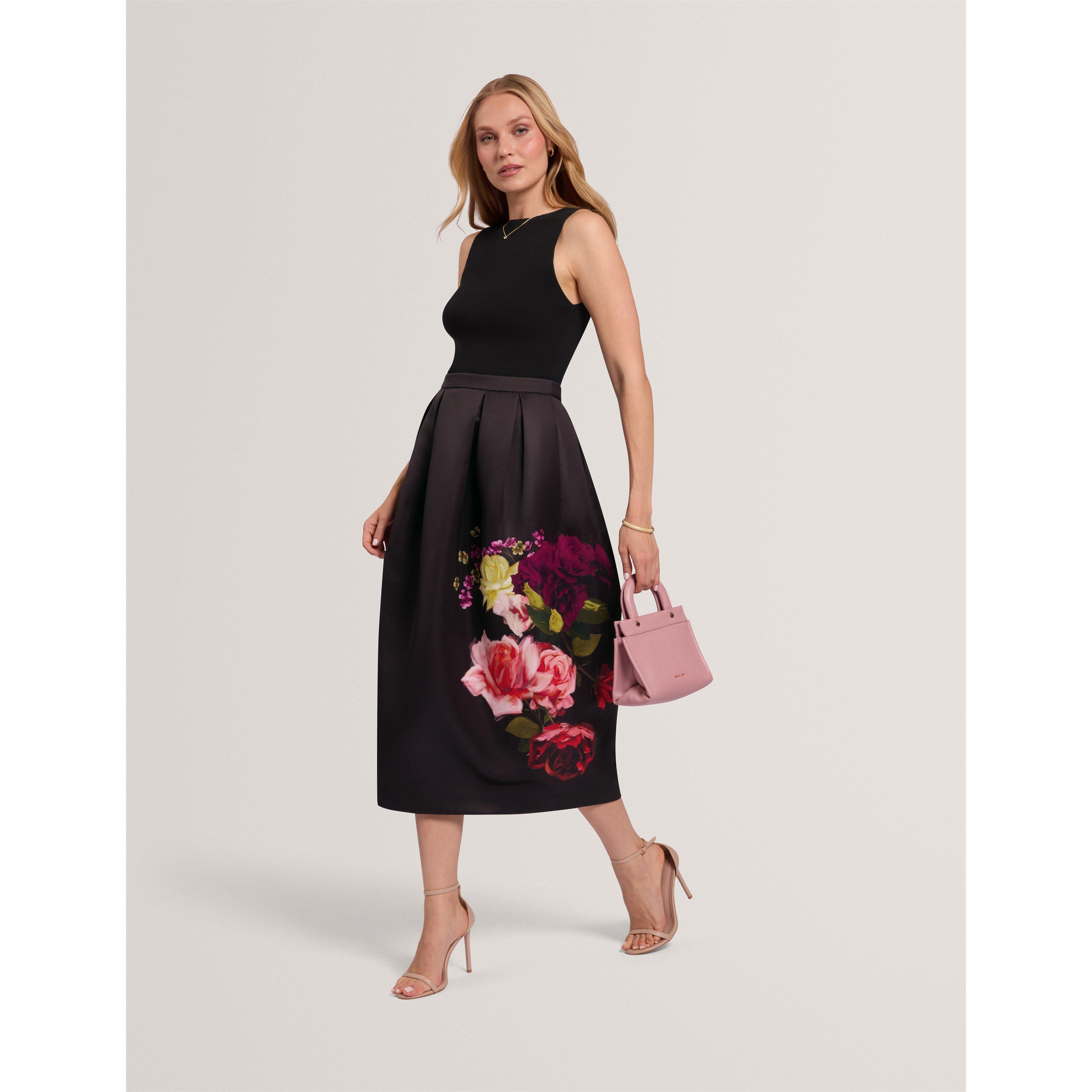 Preto - Ted Baker - Ted Tulip Prnt Dress Ld71 - 2