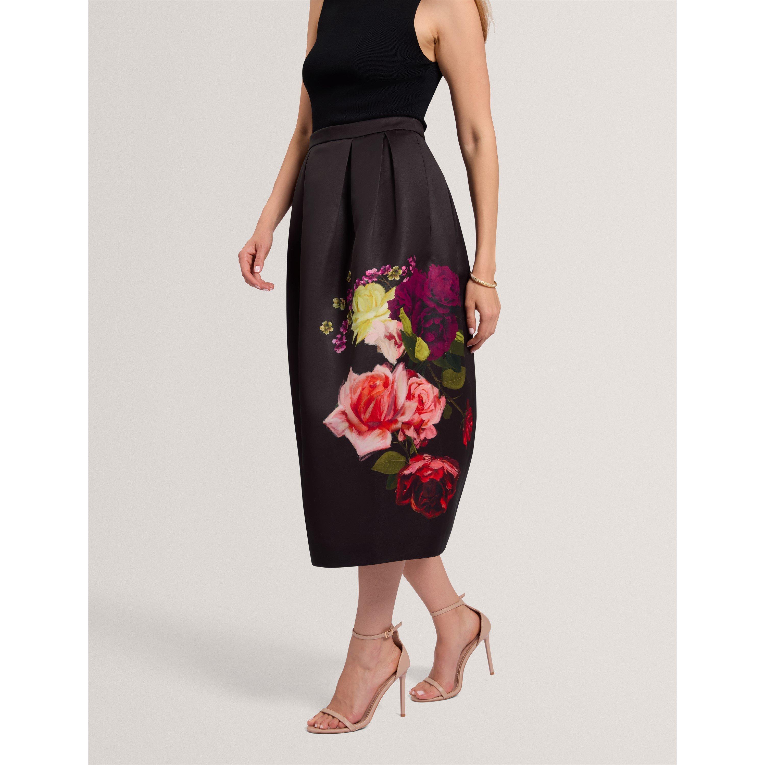Preto - Ted Baker - Ted Tulip Prnt Dress Ld71 - 3