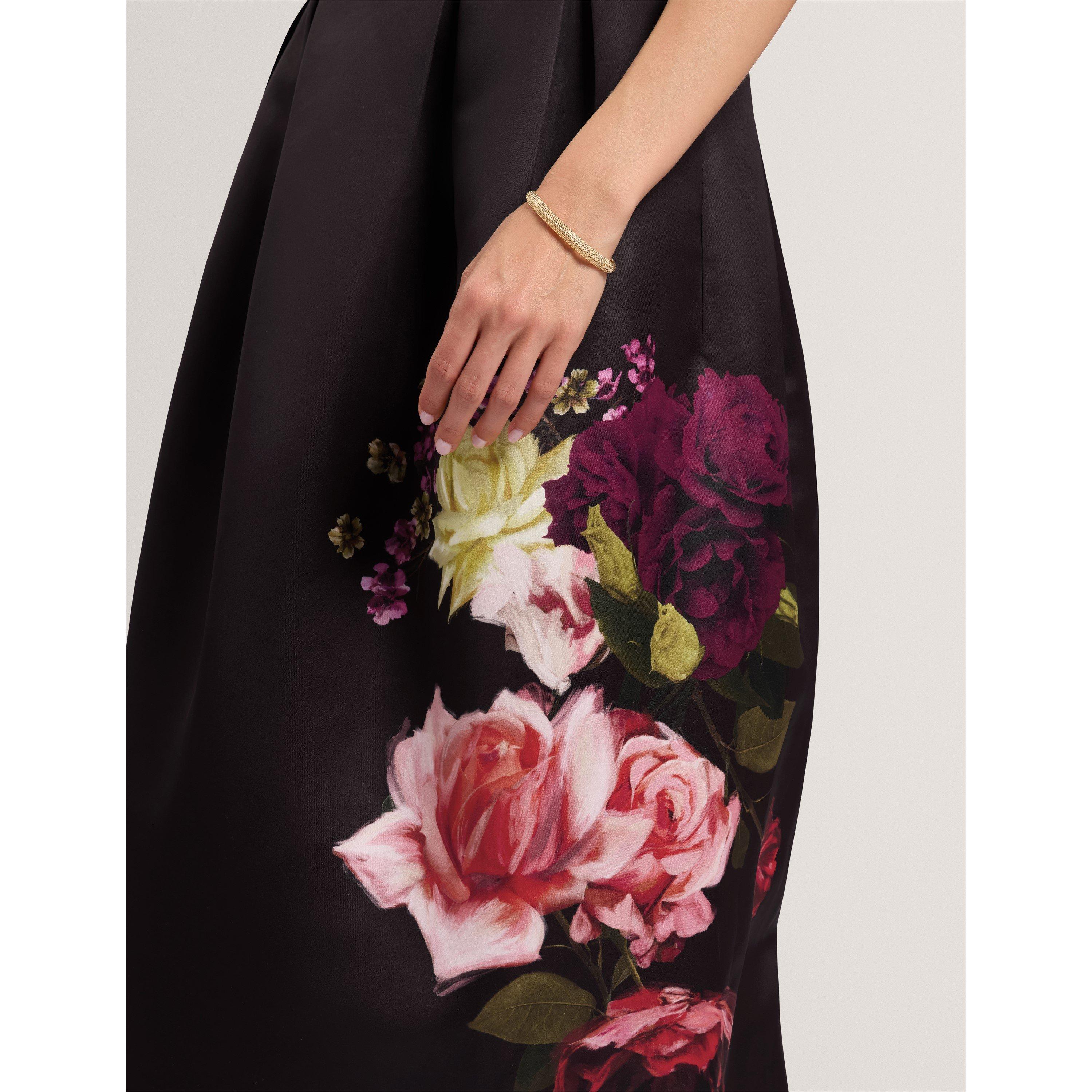 Preto - Ted Baker - Ted Tulip Prnt Dress Ld71 - 4