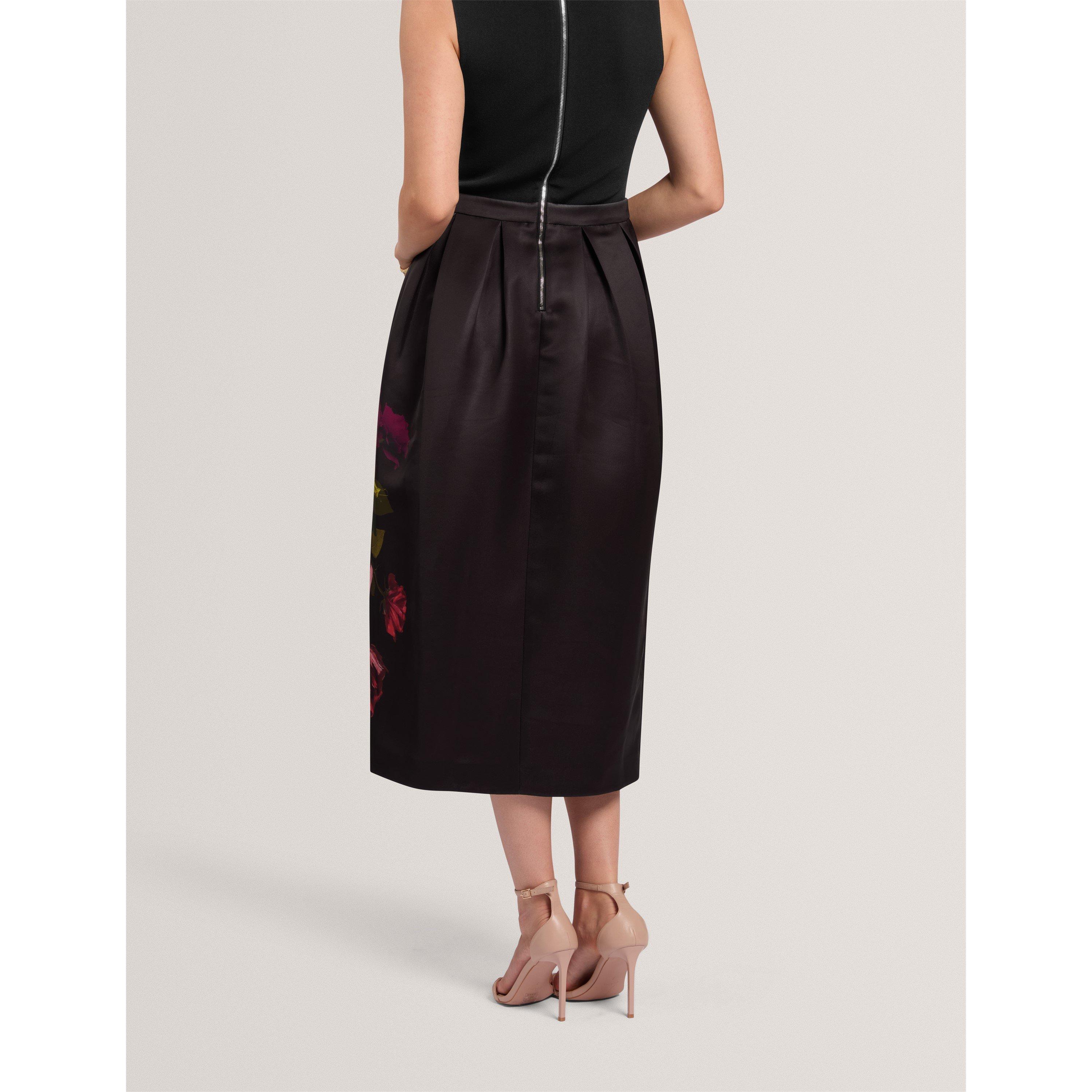 Preto - Ted Baker - Ted Tulip Prnt Dress Ld71 - 5