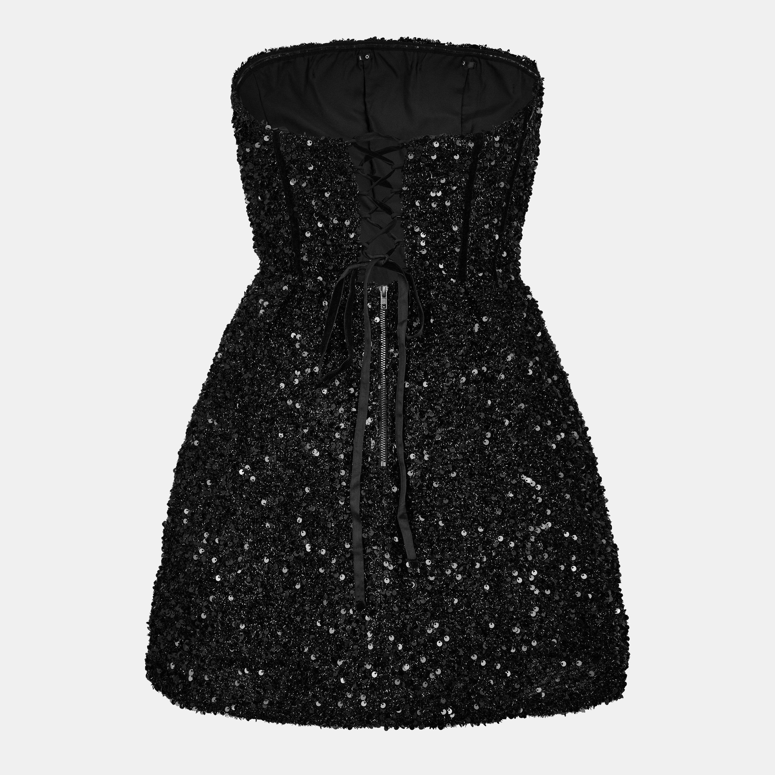 Black - Jarlo - Women's Layla Corset Dress - 2