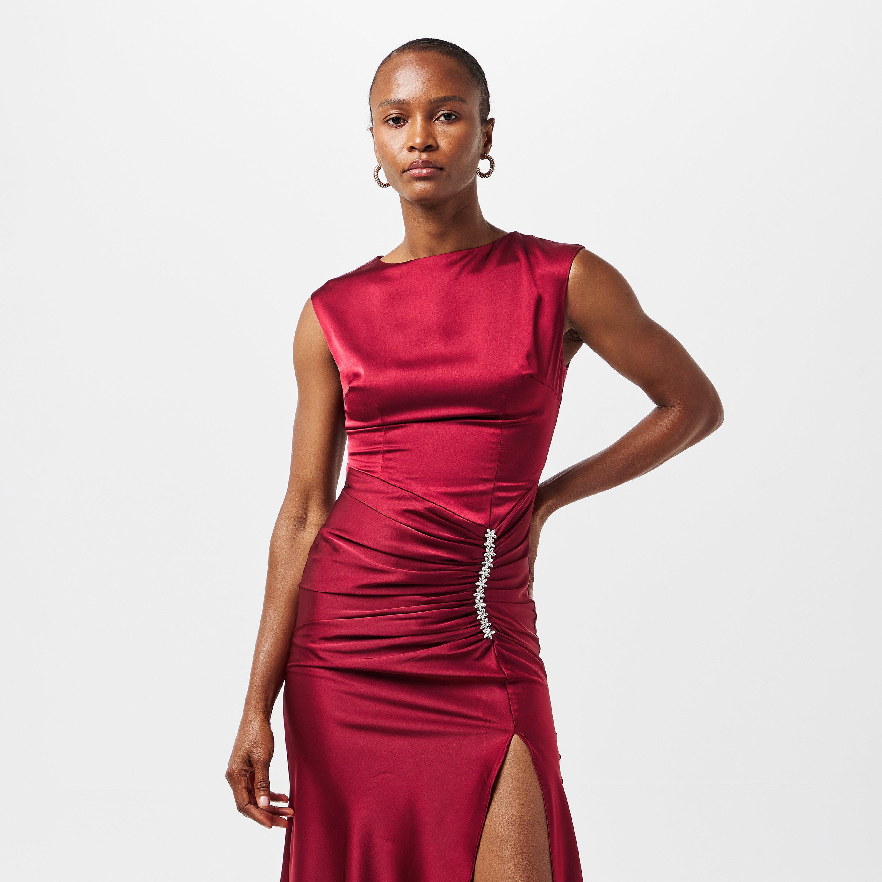 Burgundy - Jarlo - Women's Arie Ball Gown - 3