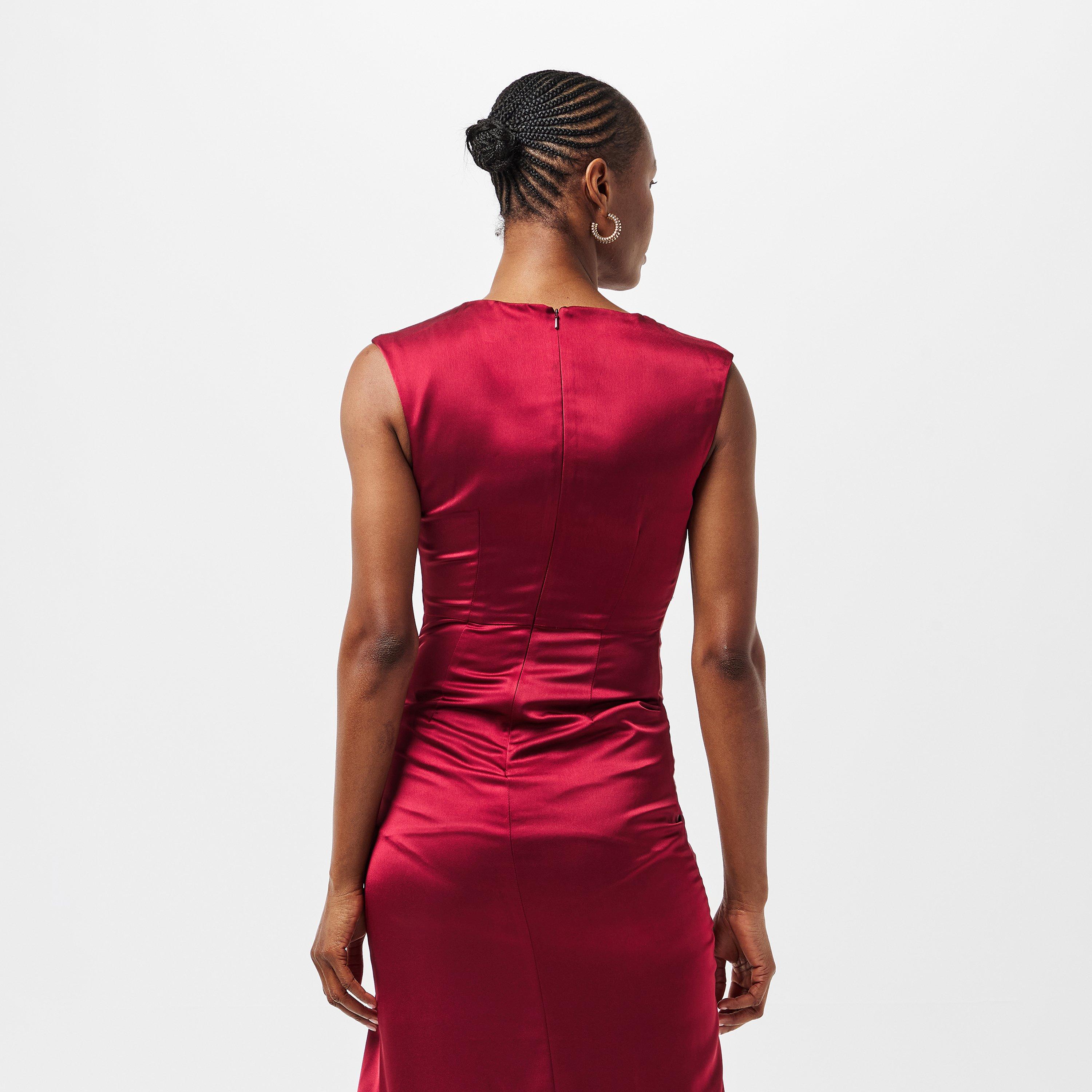 Burgundy - Jarlo - Women's Arie Ball Gown - 4
