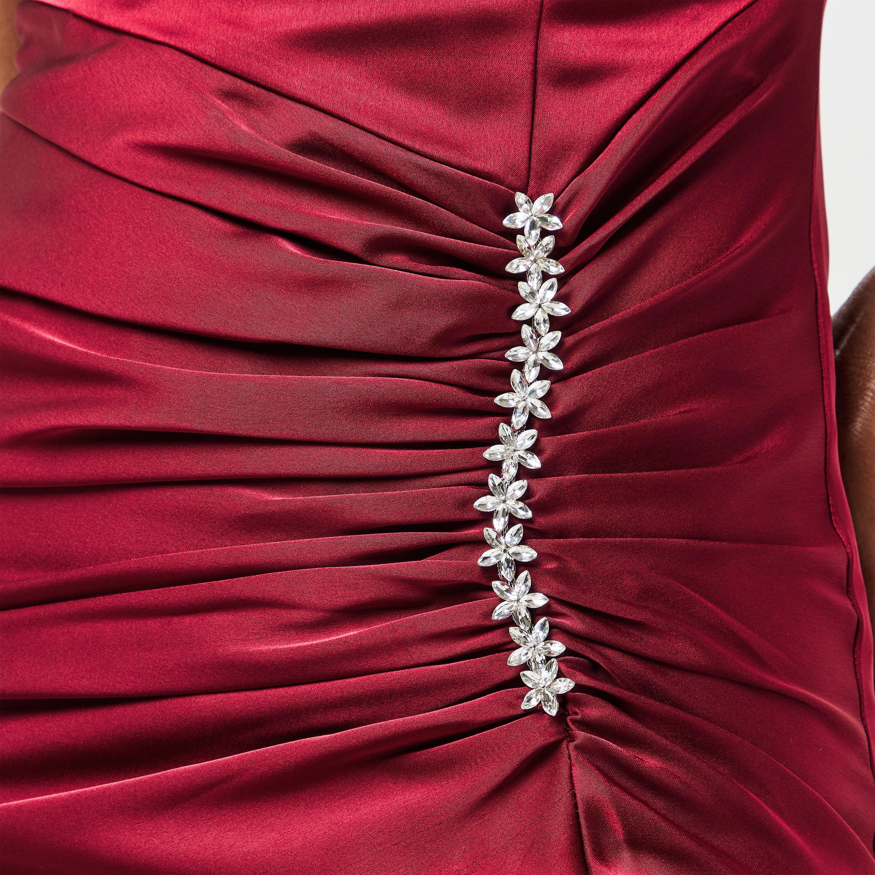 Burgundy - Jarlo - Women's Arie Ball Gown - 5