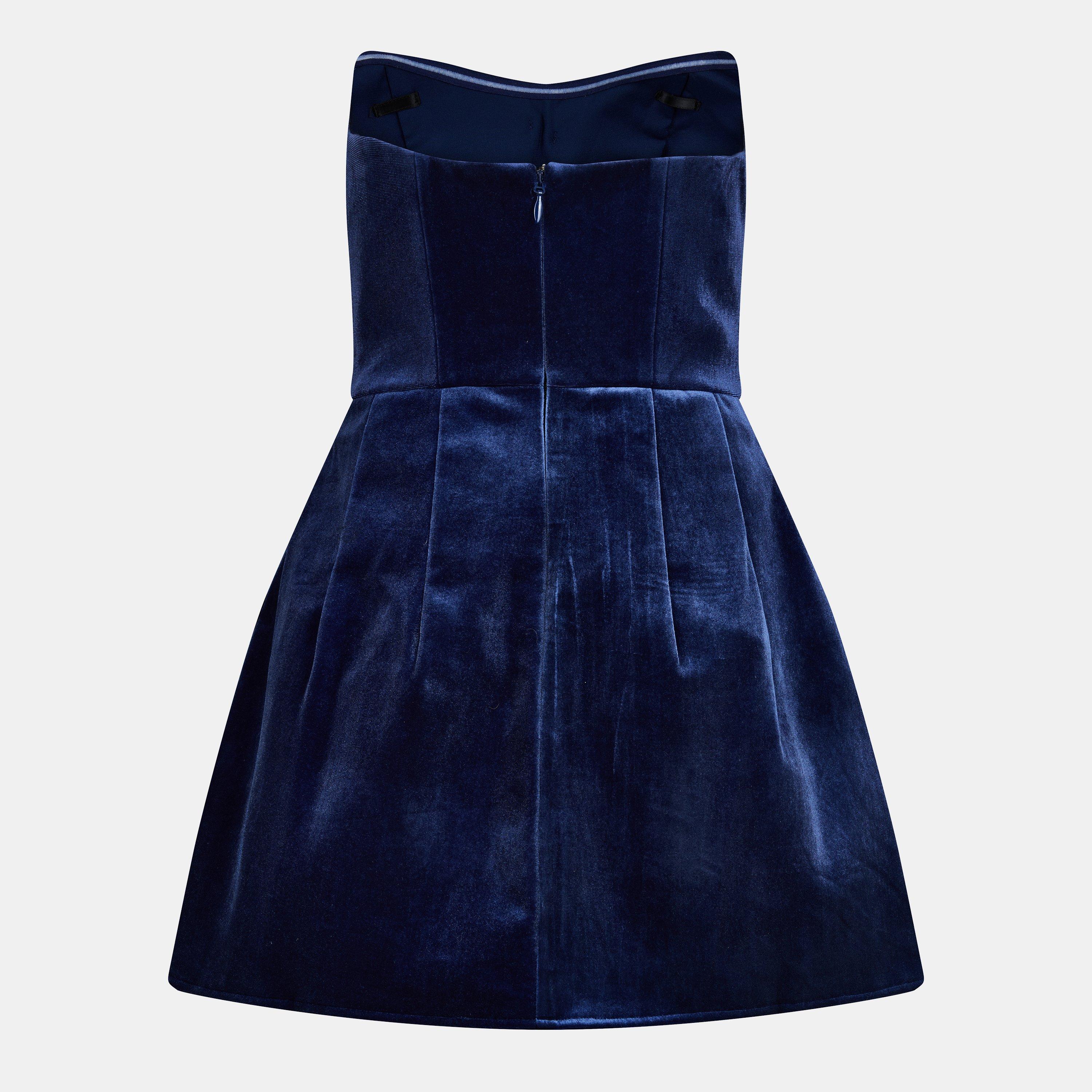 Blue - Jarlo - Women's Tye Mini Dress - 2