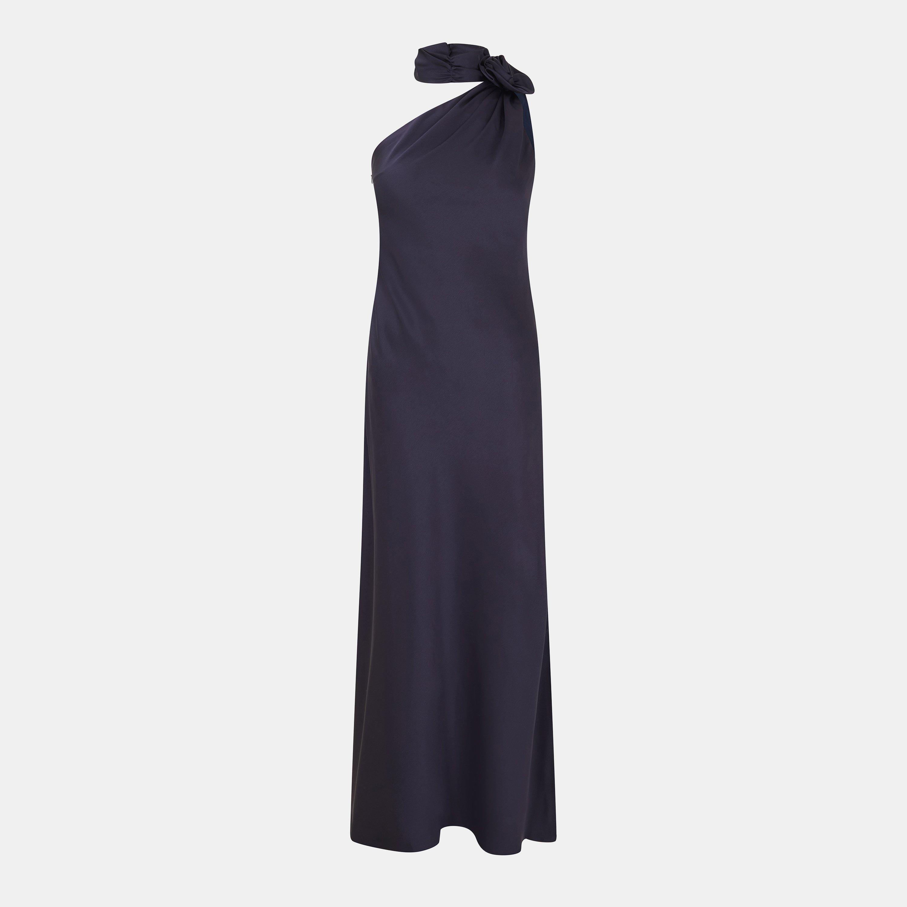 Navy - Jarlo - Women's Bianca Floor-length Ball Gown - 1