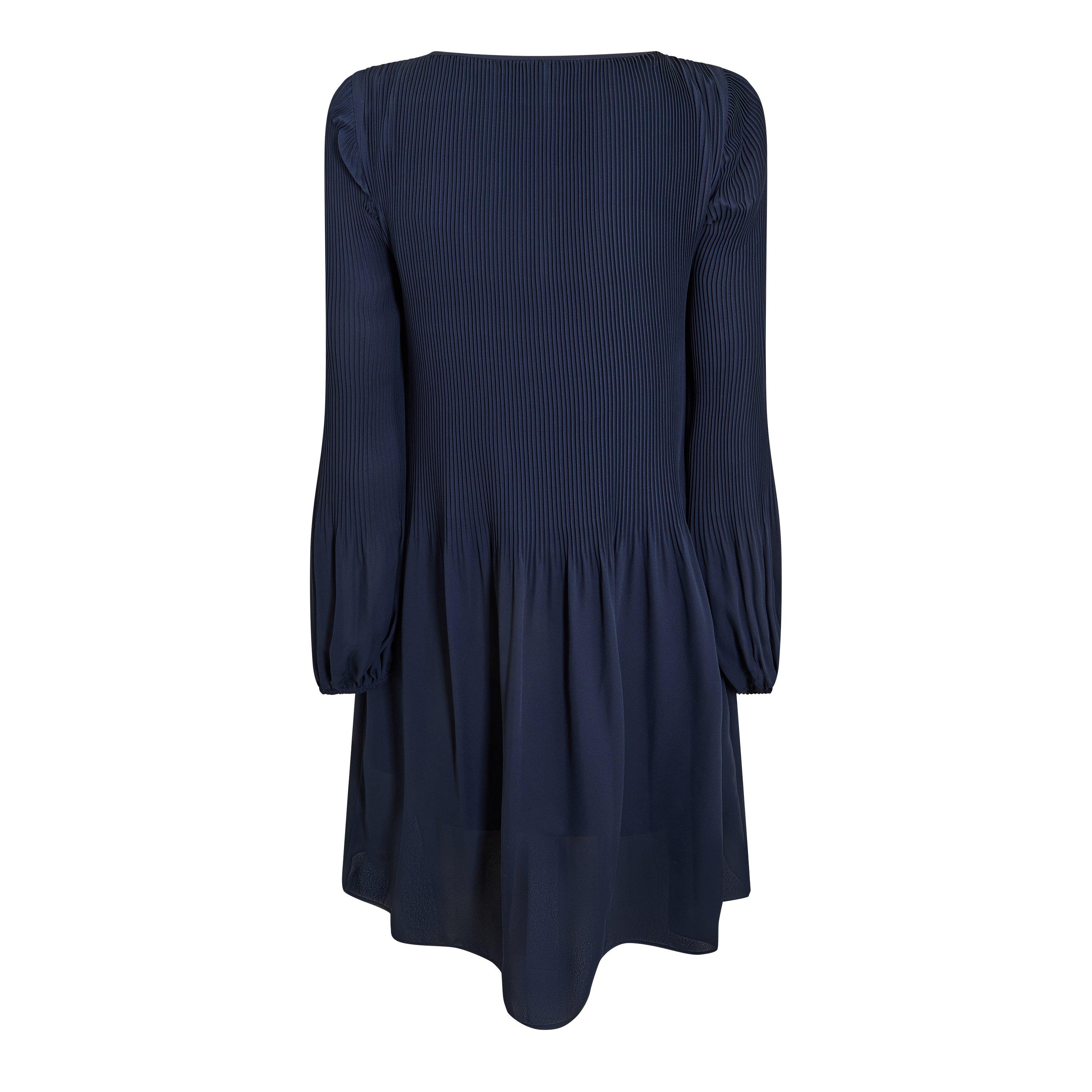 Dark Blue - Boss - Women's Dasie Skater Dress, Skater Dress Design - 2