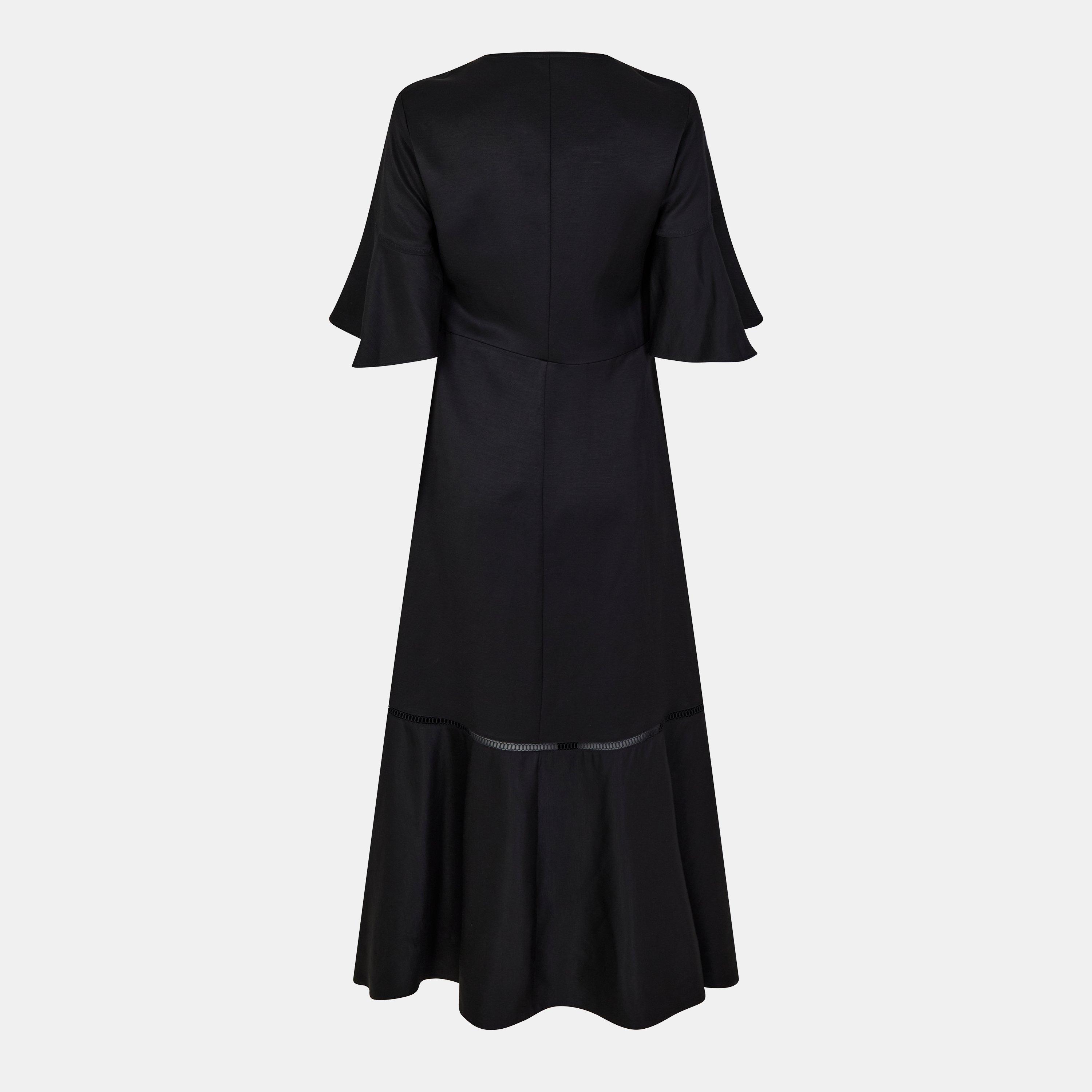 Black - Boss - Dileina Skater Design Dress - 2