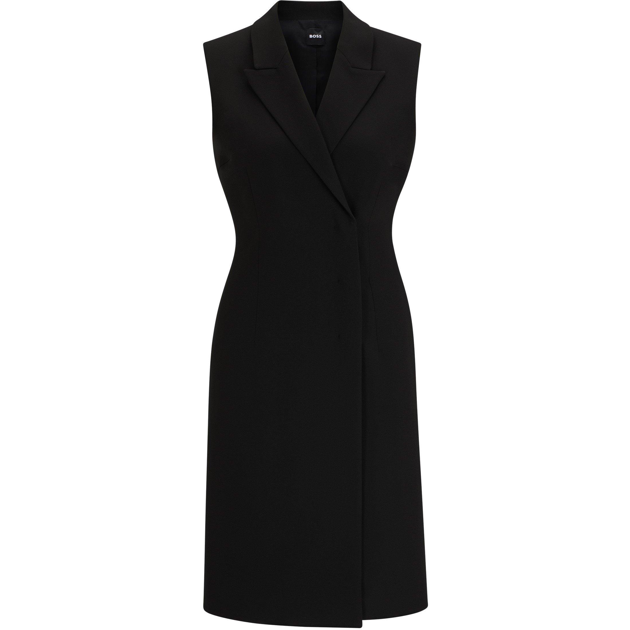 Black - Boss - Women's Dekava Wrap Dress Design - 1