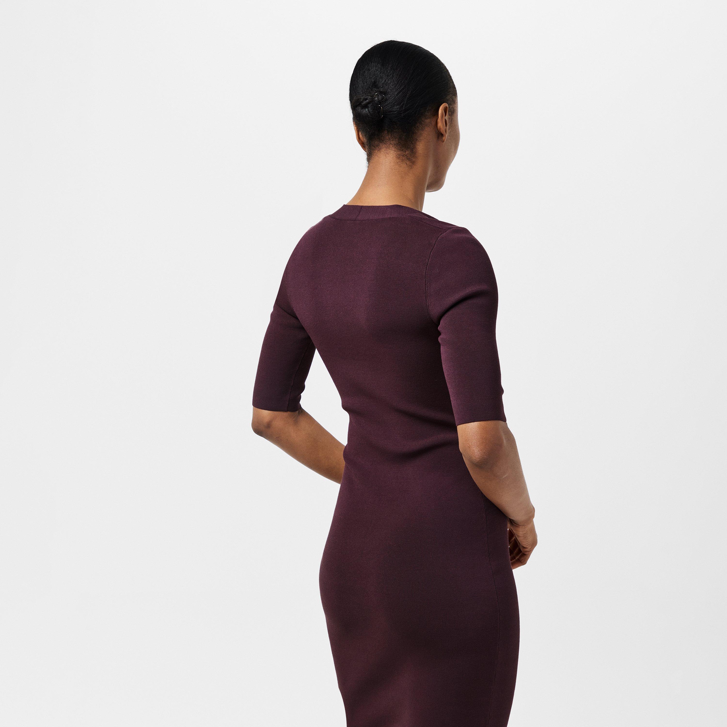 Open Red - Boss - Fezanin Bodycon Fit Dress - 4