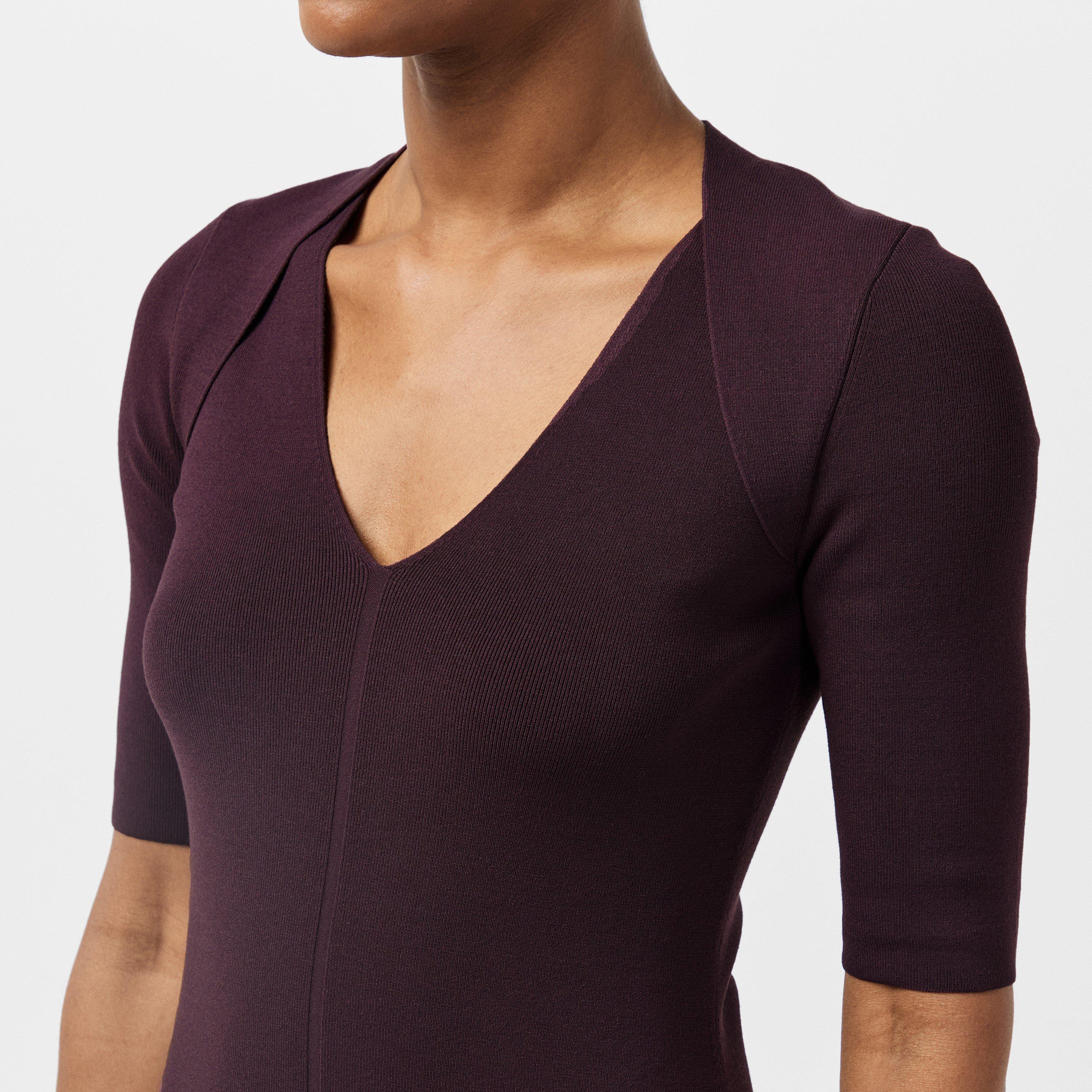 Open Red - Boss - Fezanin Bodycon Fit Dress - 5