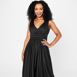 Biba Dip Hem Maxi Dress