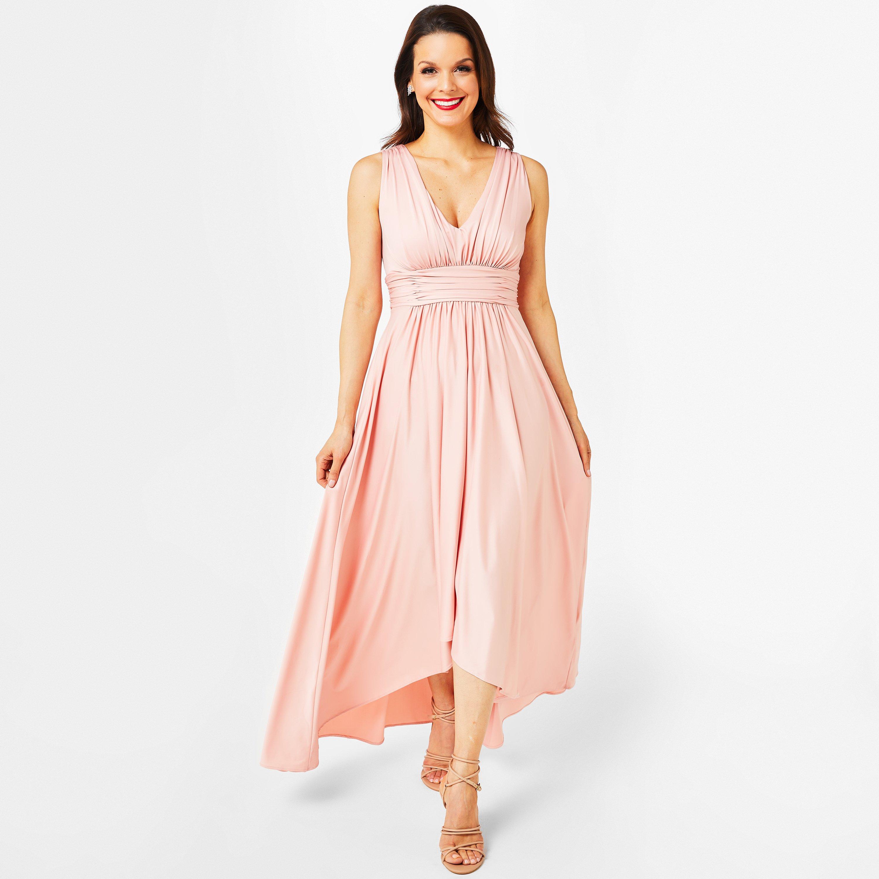 Blozen - Biba - BIBA Bridesmaid Dip Hem Maxi Dress - 4