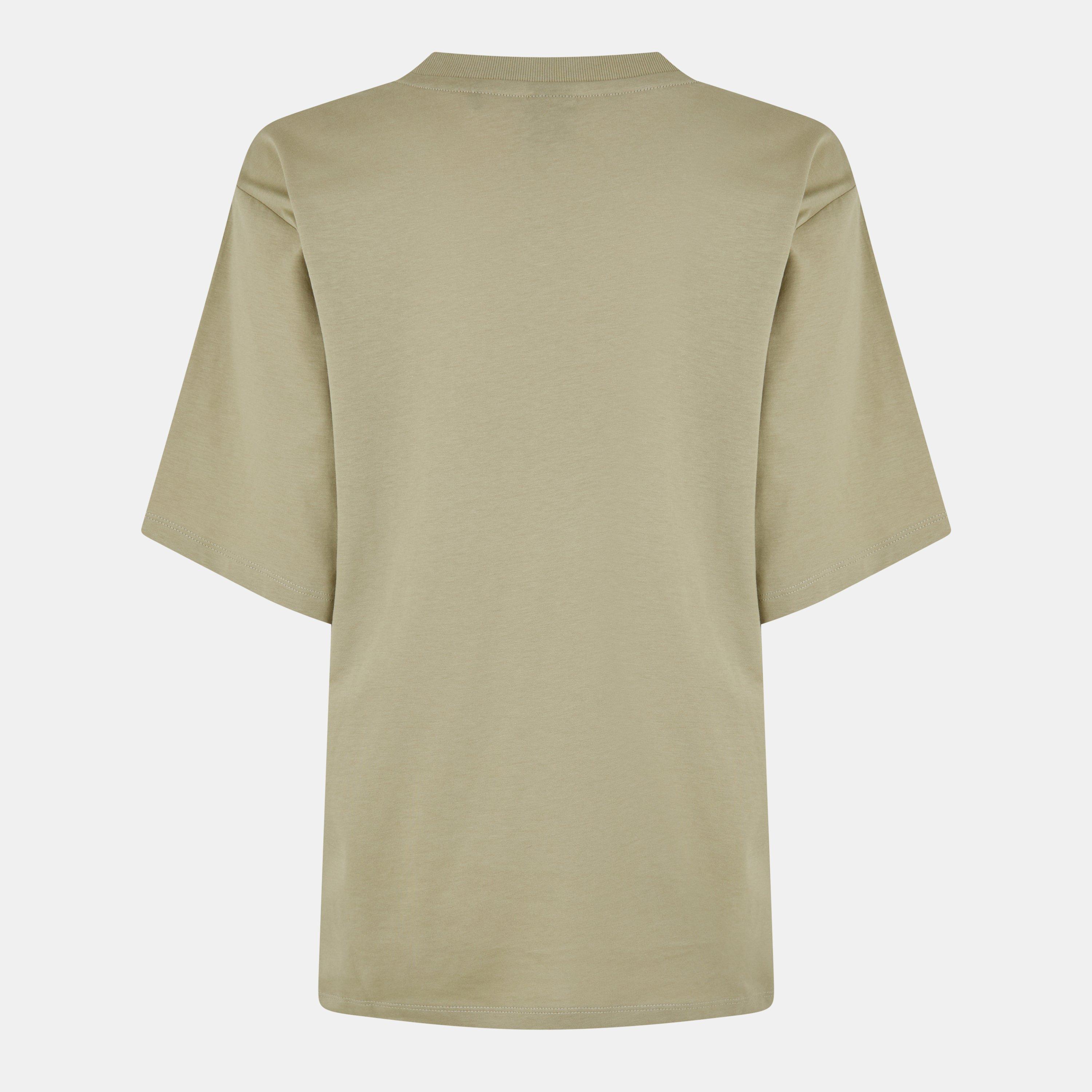 Beige/Khaki - Boss - Women's Small Logo T-Shirt - 2