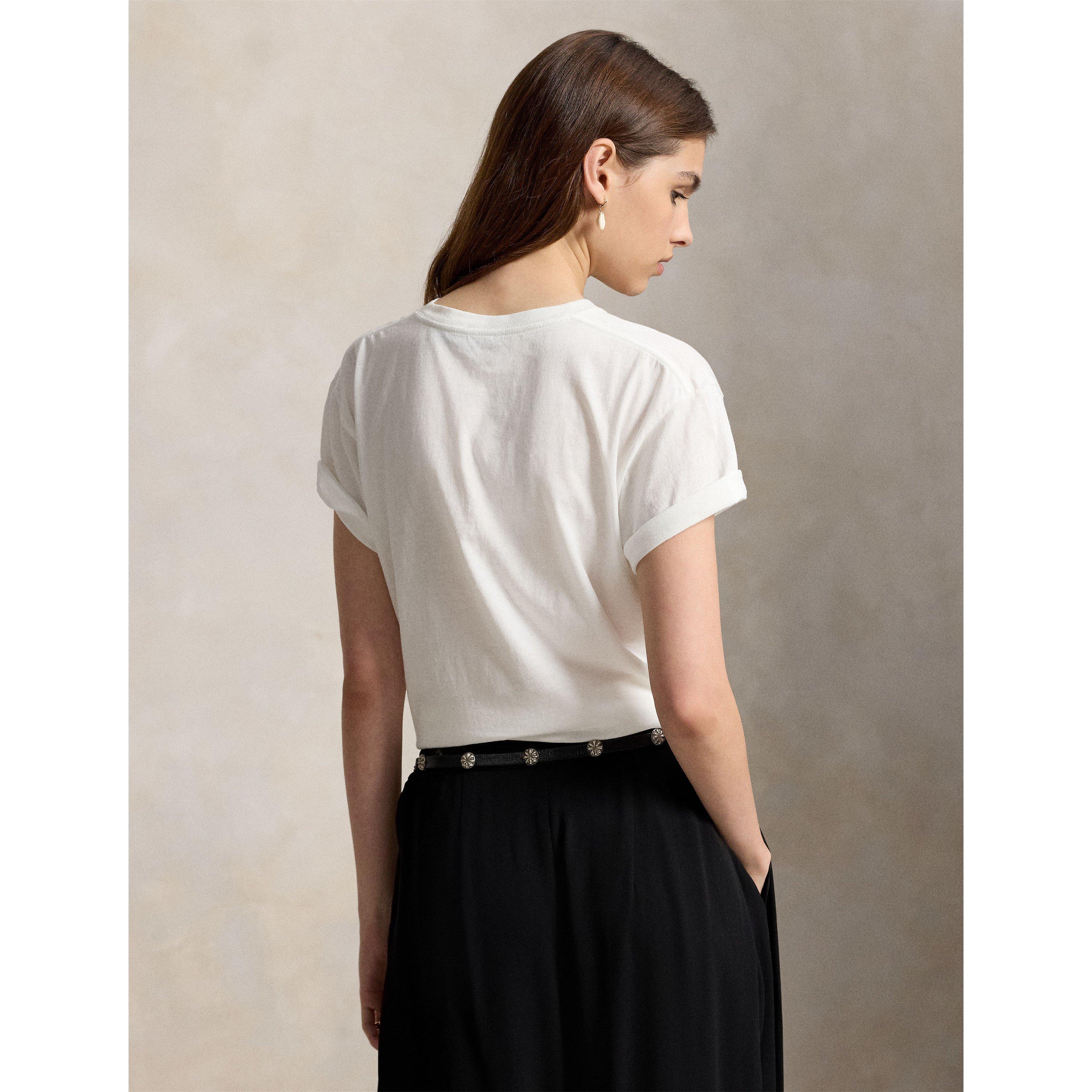 NEVIS - Polo Ralph Lauren - Women's Graphic T-Shirt - 3