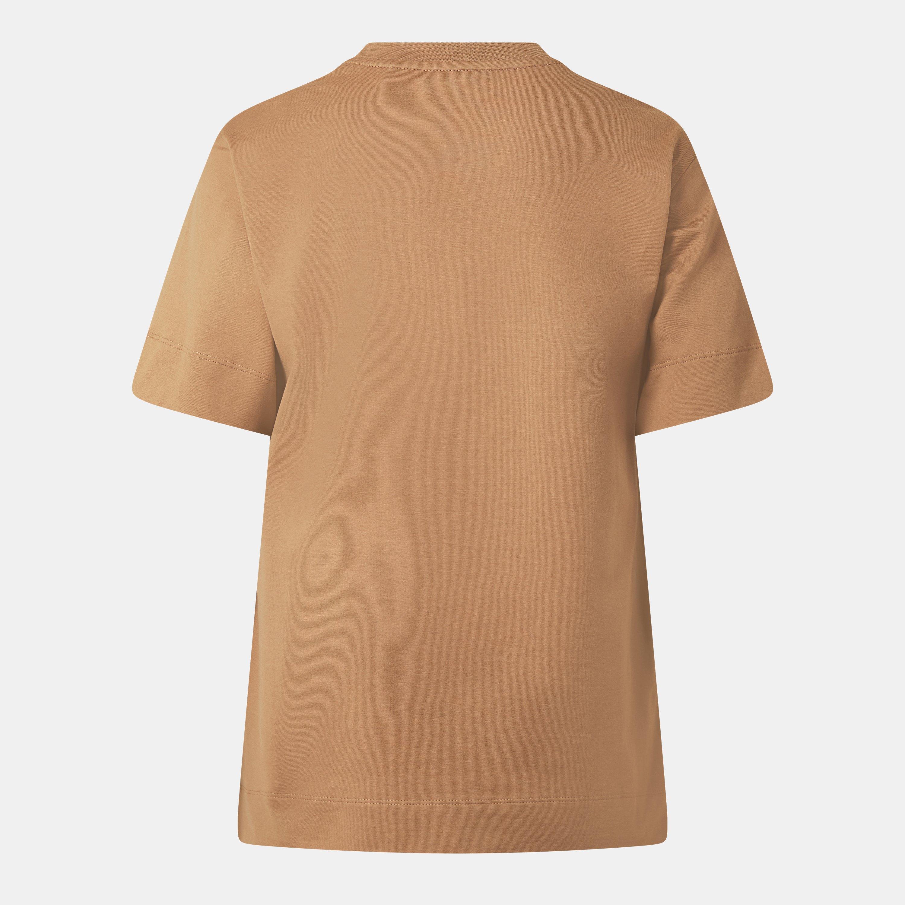 Medium Beige - Boss - Elpha Regular Fit T-Shirt - 2