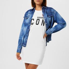 DSquared2 Icon Renny T Shirt Dress