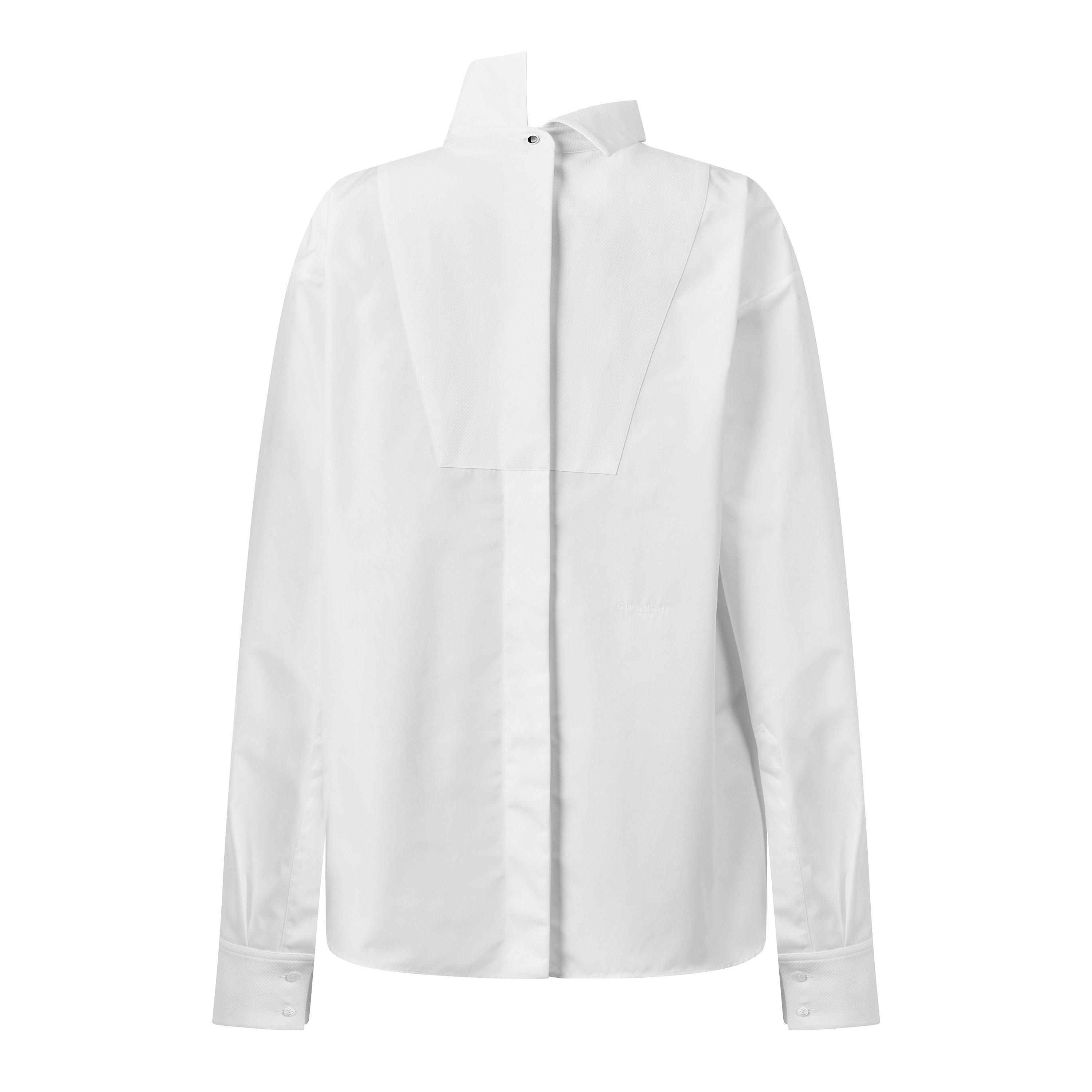 White - GIVENCHY - GIV High Neck Shirt Ld64 - 2