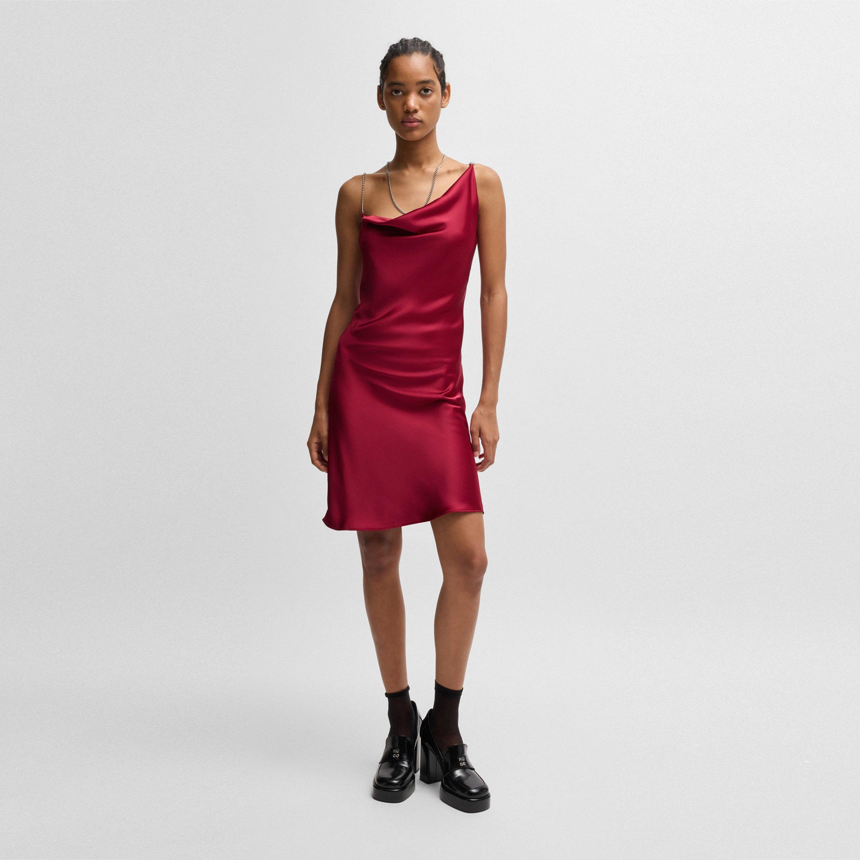 Black - Hugo - Women's Kastilla 01 Mini Dress - 6