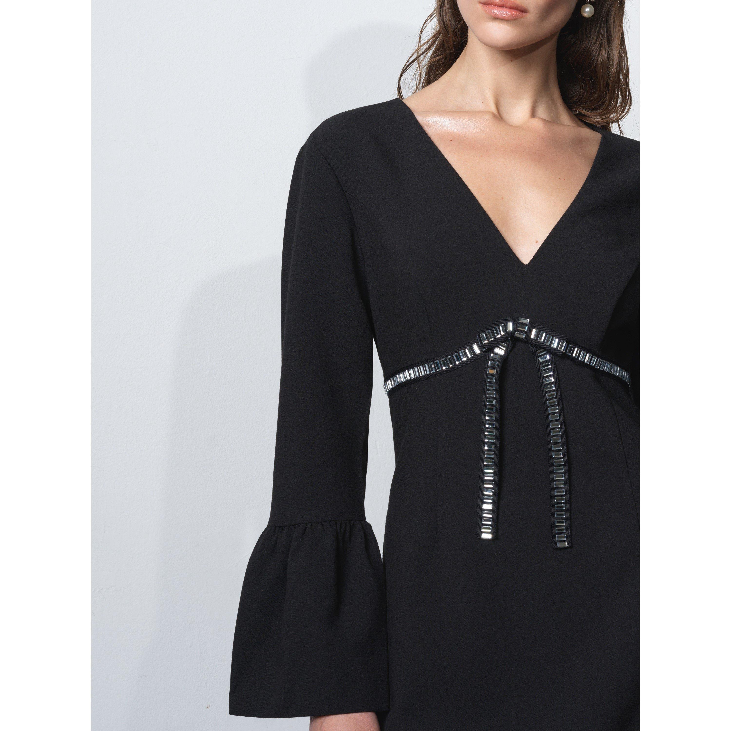 Black - French Connection - FC Arza Bow Drs Ld61 - 4