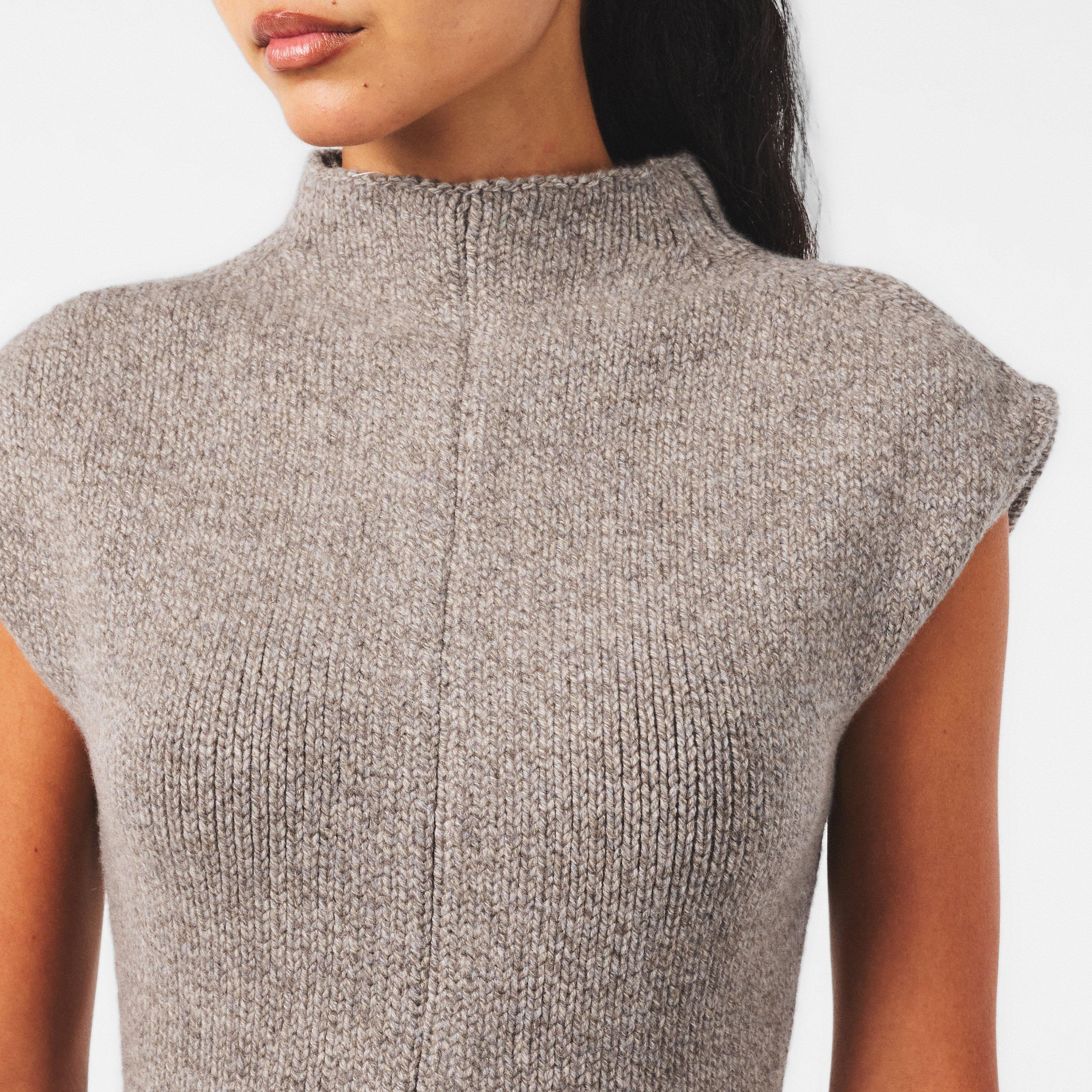 Beige - Magda Butrym - Women's A Line Dress - 5