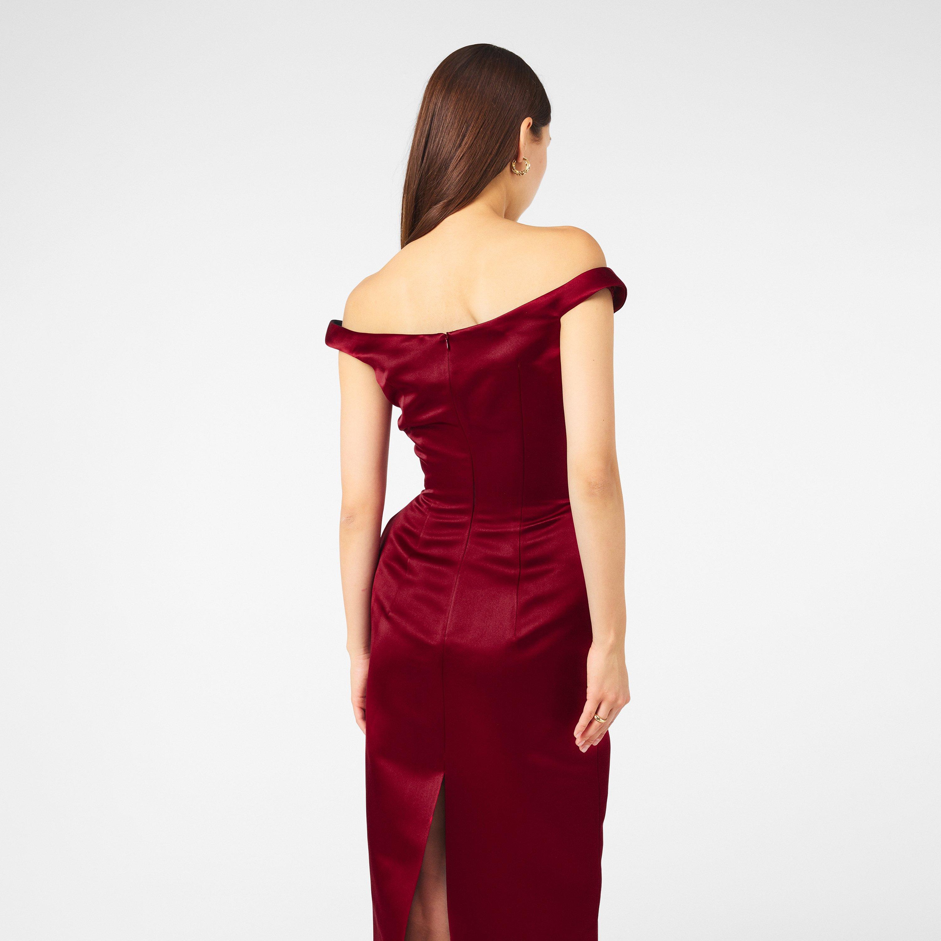 Bordeaux - Magda Butrym - Women's Maxi Dress - 4