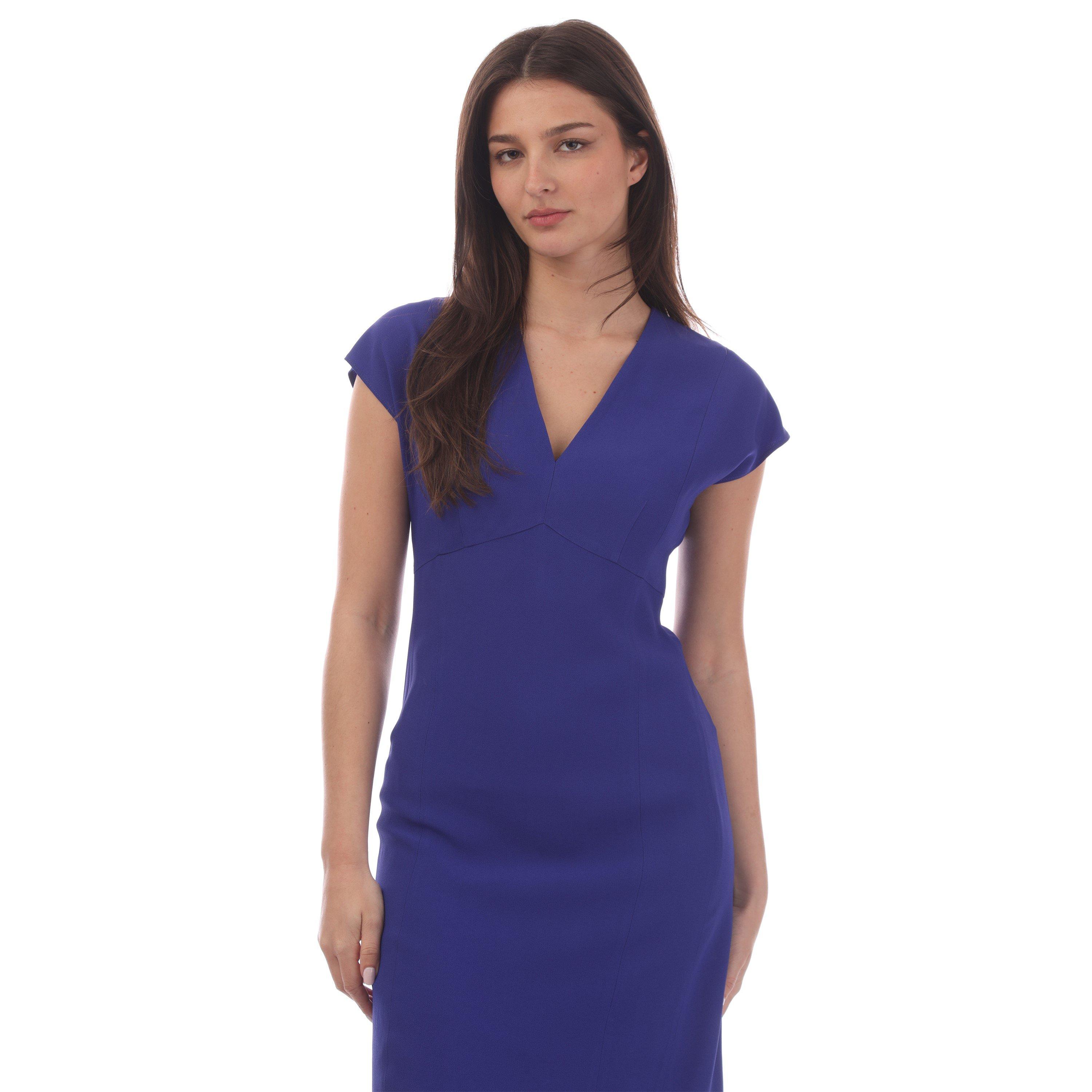 Open Blue - Boss - Women's Debrany2 Wrap Dress - 2