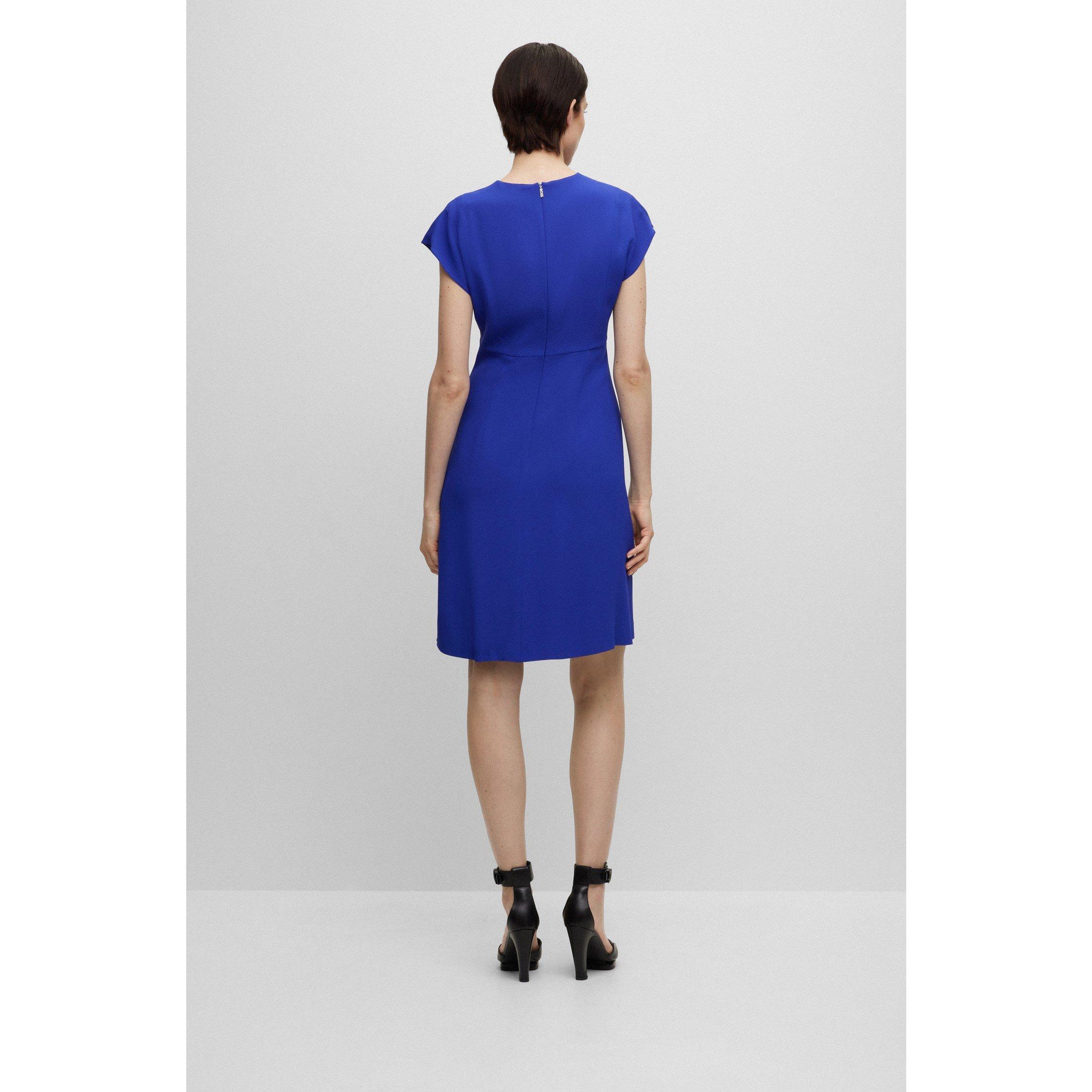 Open Blue - Boss - Women's Debrany2 Wrap Dress - 6