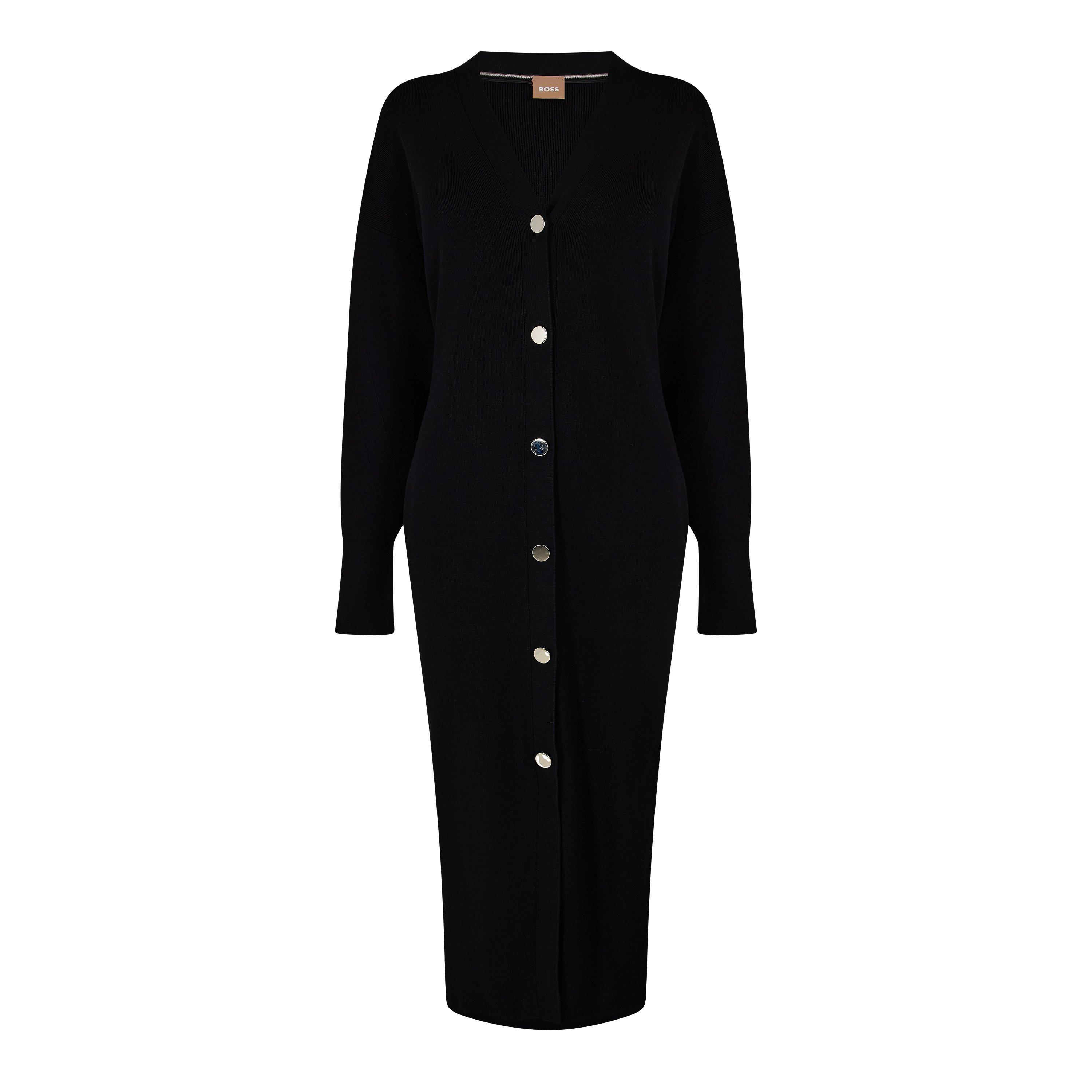 Black - Boss - Forige 10250220 01 Slip Dress Womens - 1