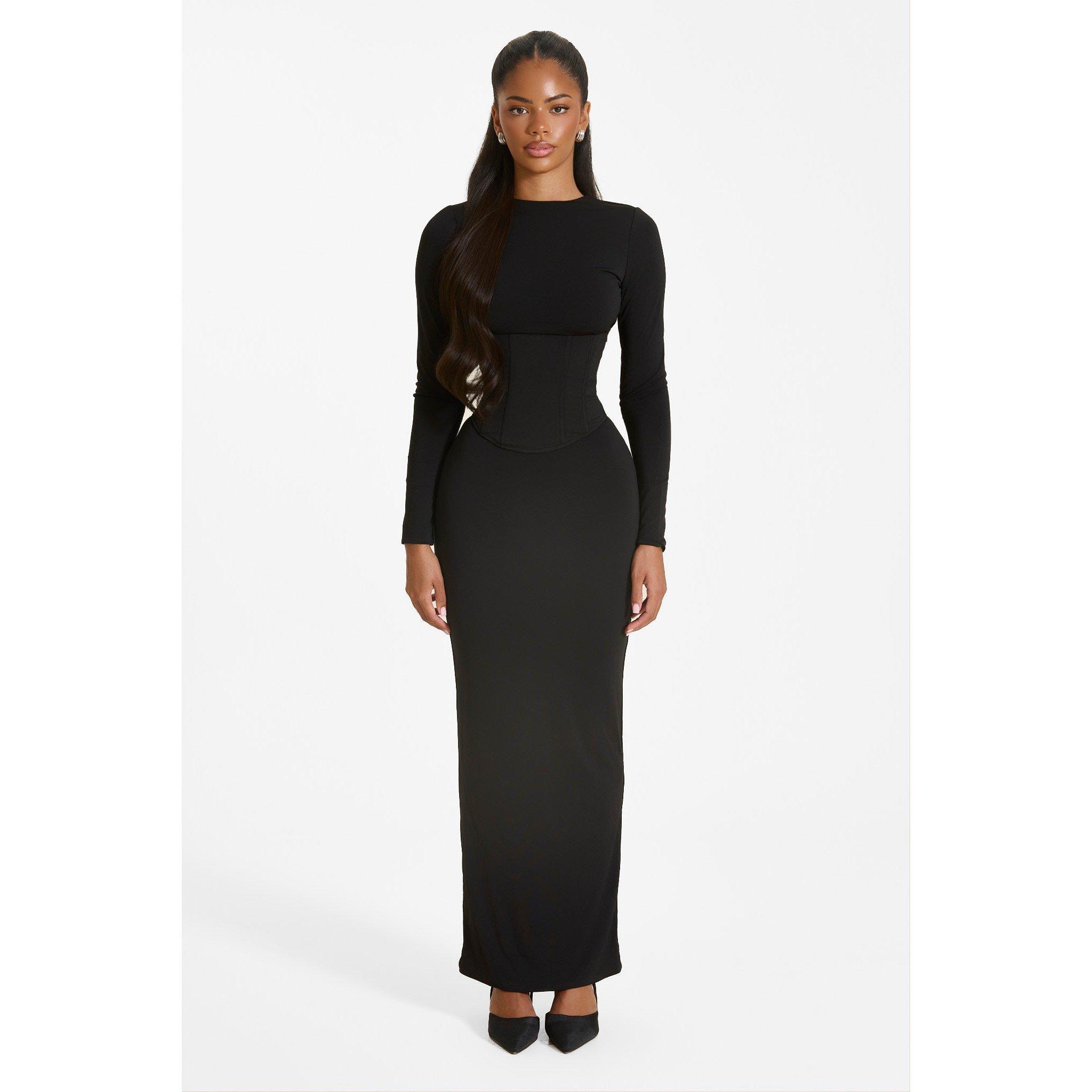 Mars The Label Women's Sandra Long-Sleeve Maxi Dress