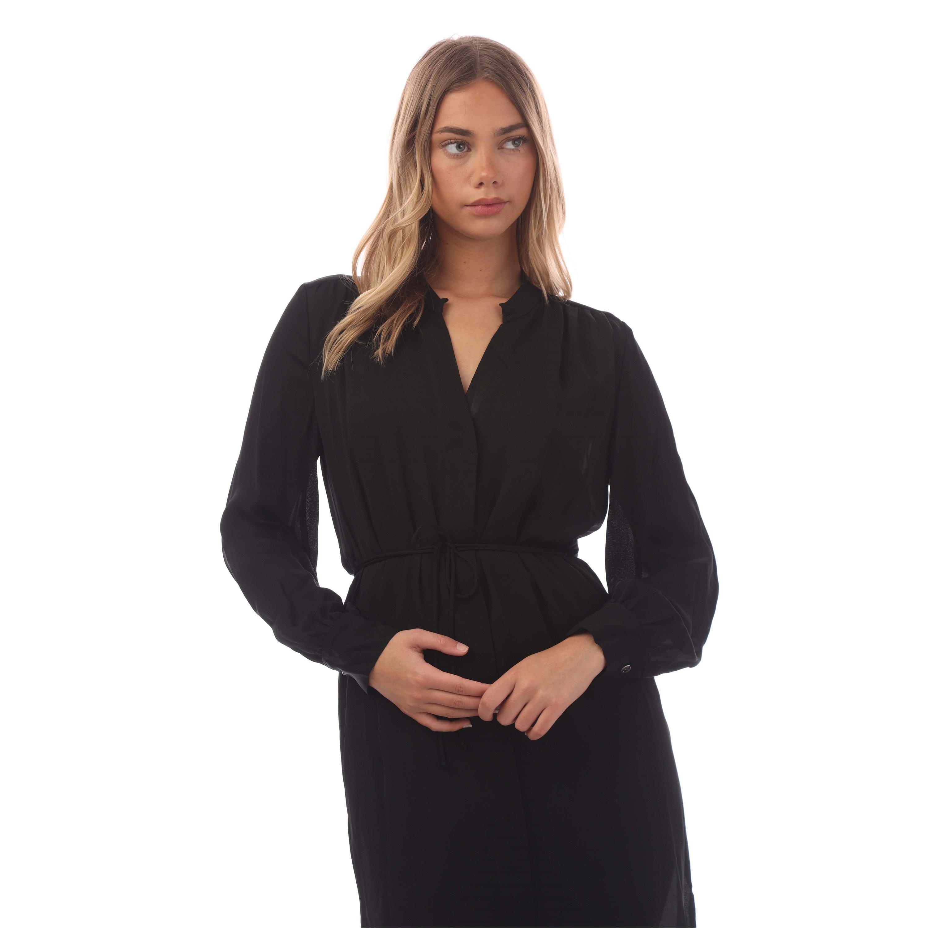 Black - Boss - Women's Dibanora6 Wrap Dress - 2