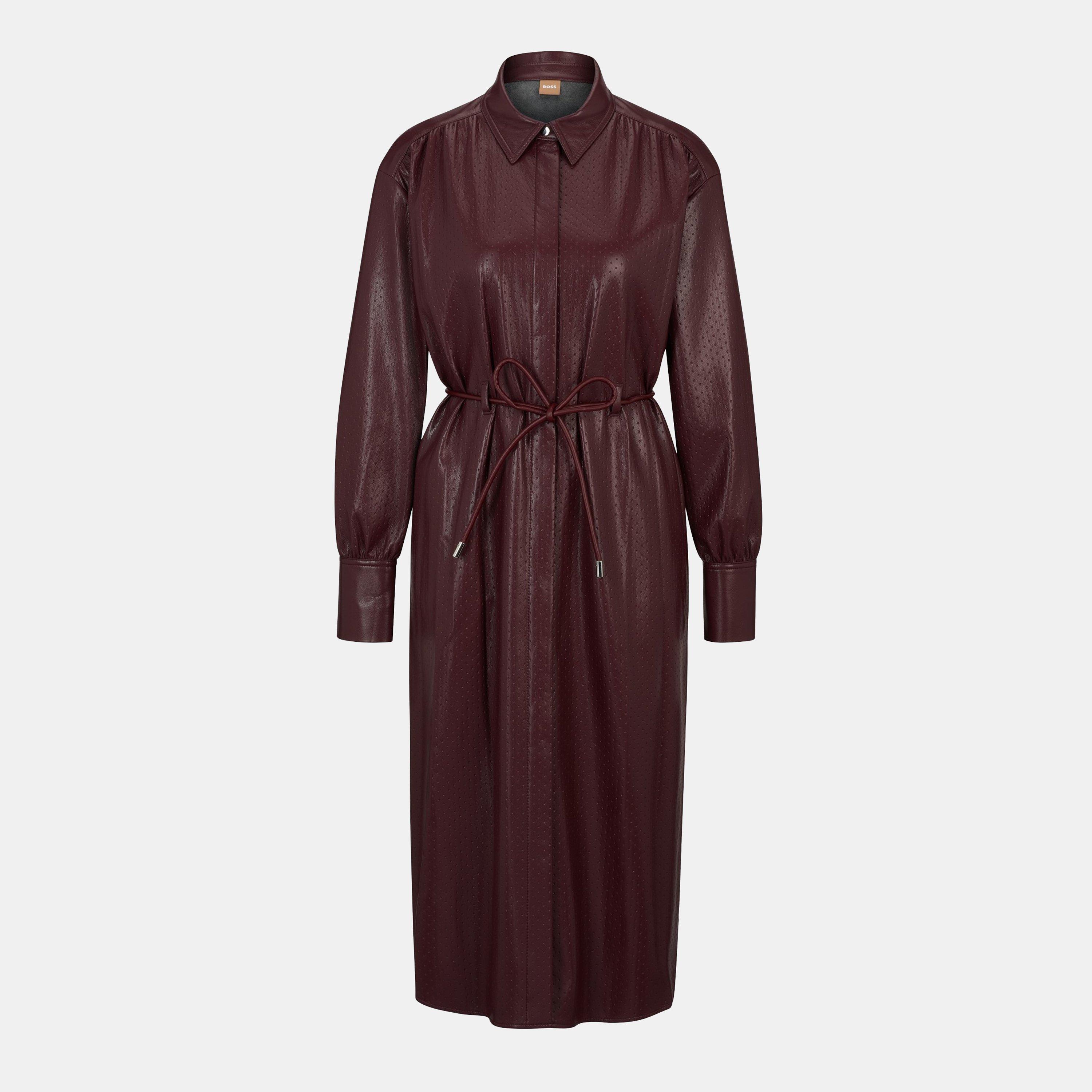 Open Red - Boss - Women's Dibanora10 Wrap Dress - 1