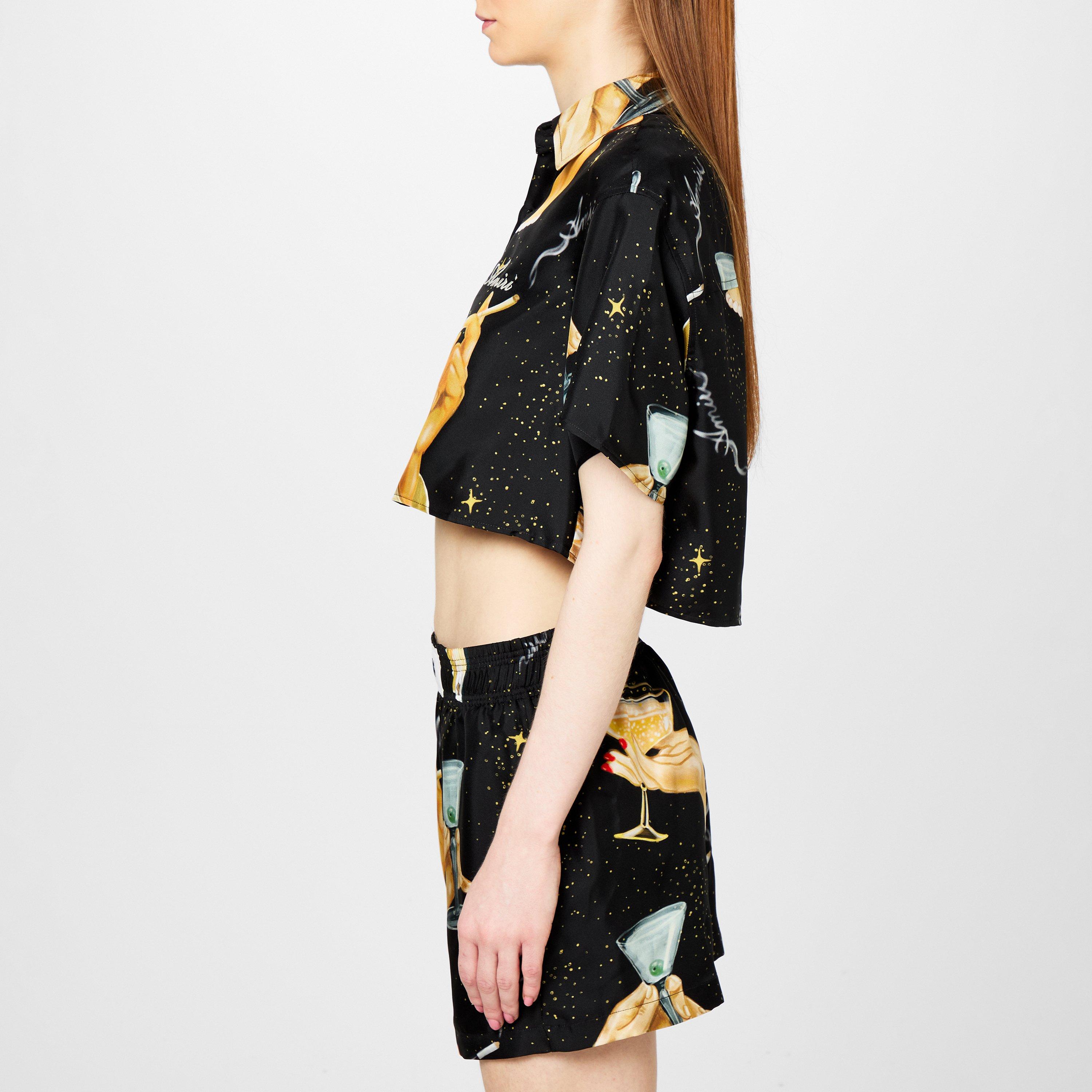 Black - Amiri - Champaign Print Silk Shirt - 5