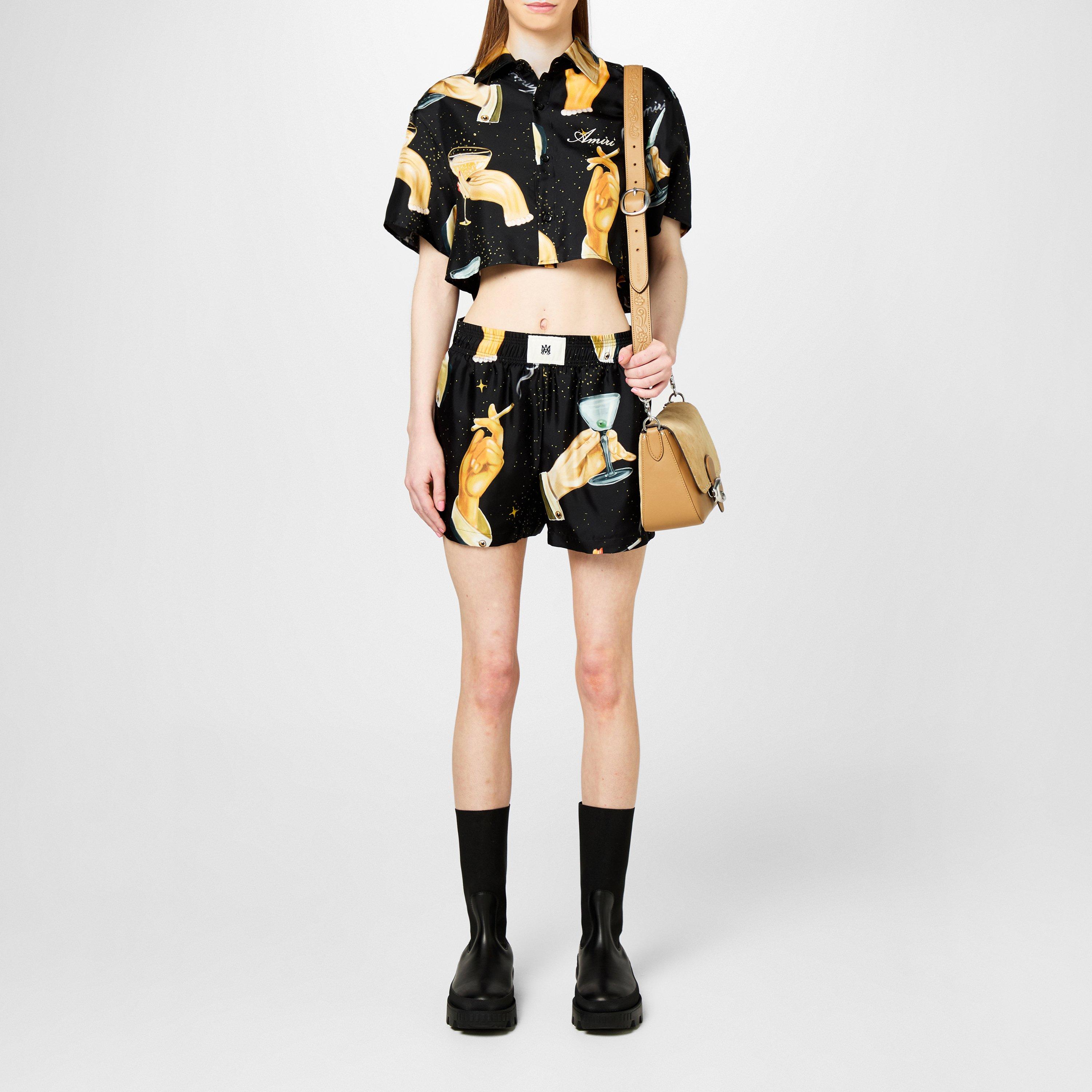Black - Amiri - Champaign Print Silk Shirt - 6