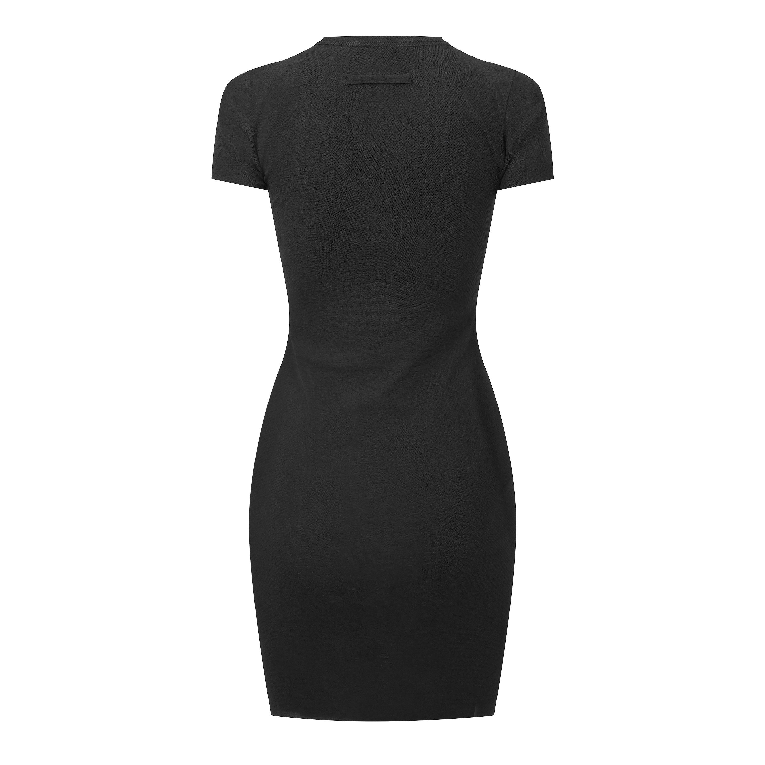 Black - Jean Paul Gaultier - JPG Baby Tee Dress Ld64 - 2