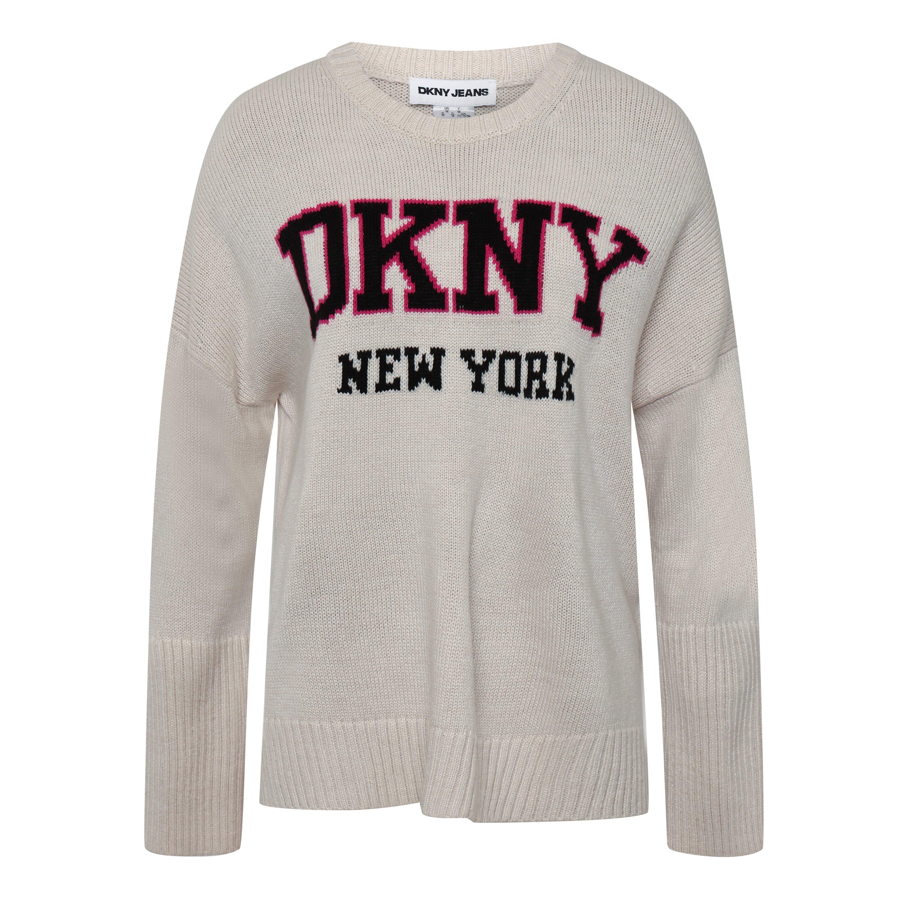 Dkny Women's Varsity Lg Inta - Crtd Hr/Bk - 10 (S)