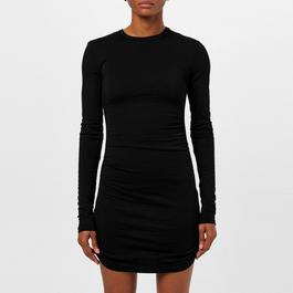 Saint Laurent Long Sleeve Mini Dress