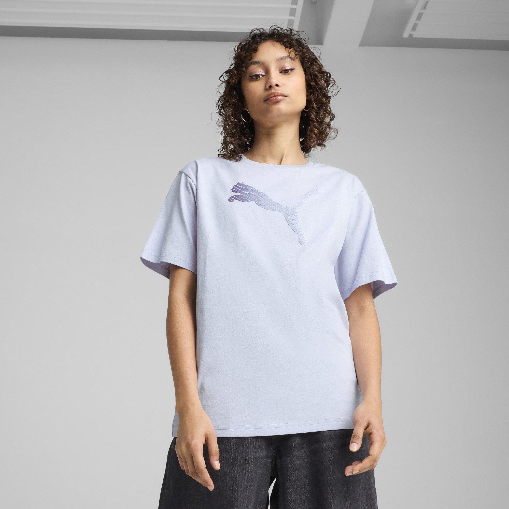 Tempo Fresco - Puma - Her Graphic Relaxed Tee T-Shirt Womens - 3